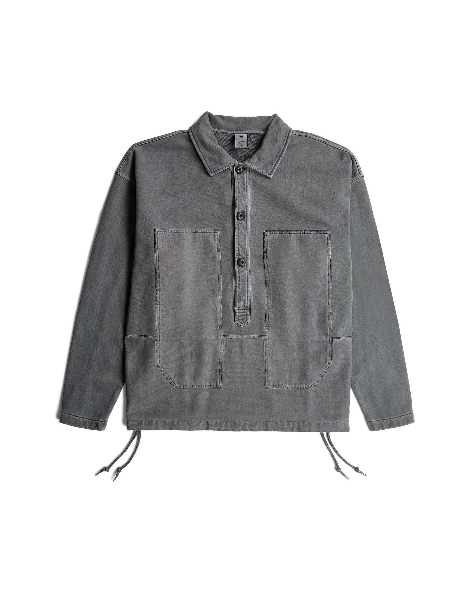 G-STAR Longpullover »Washed Fabric Mix Loose Sweatshirt«