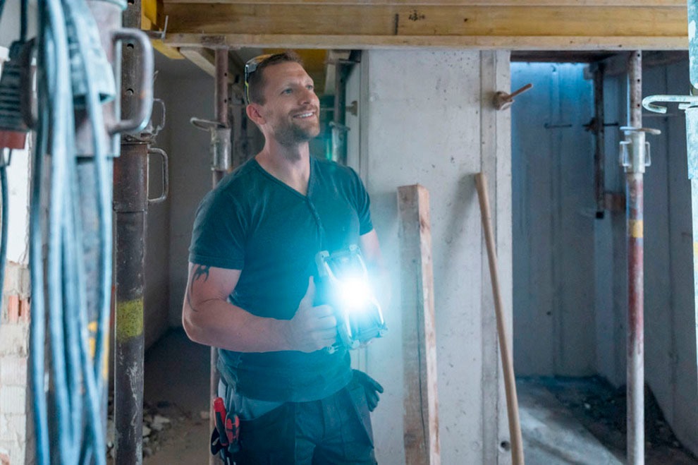 Brennenstuhl LED Arbeitsleuchte »RUFUS«, mit Powerbank-Funktion, inkl. Ladekabel