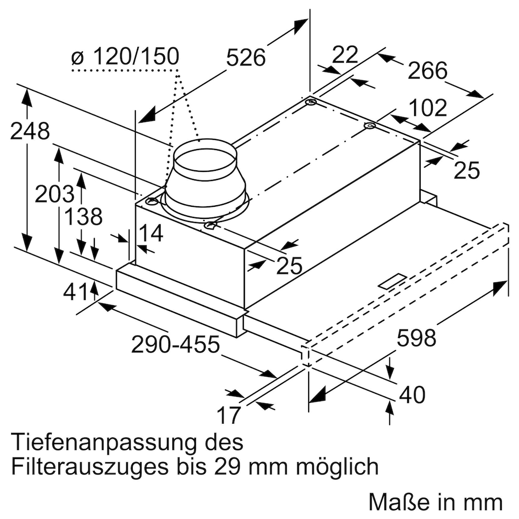 SIEMENS Flachschirmhaube »LI64LB531«