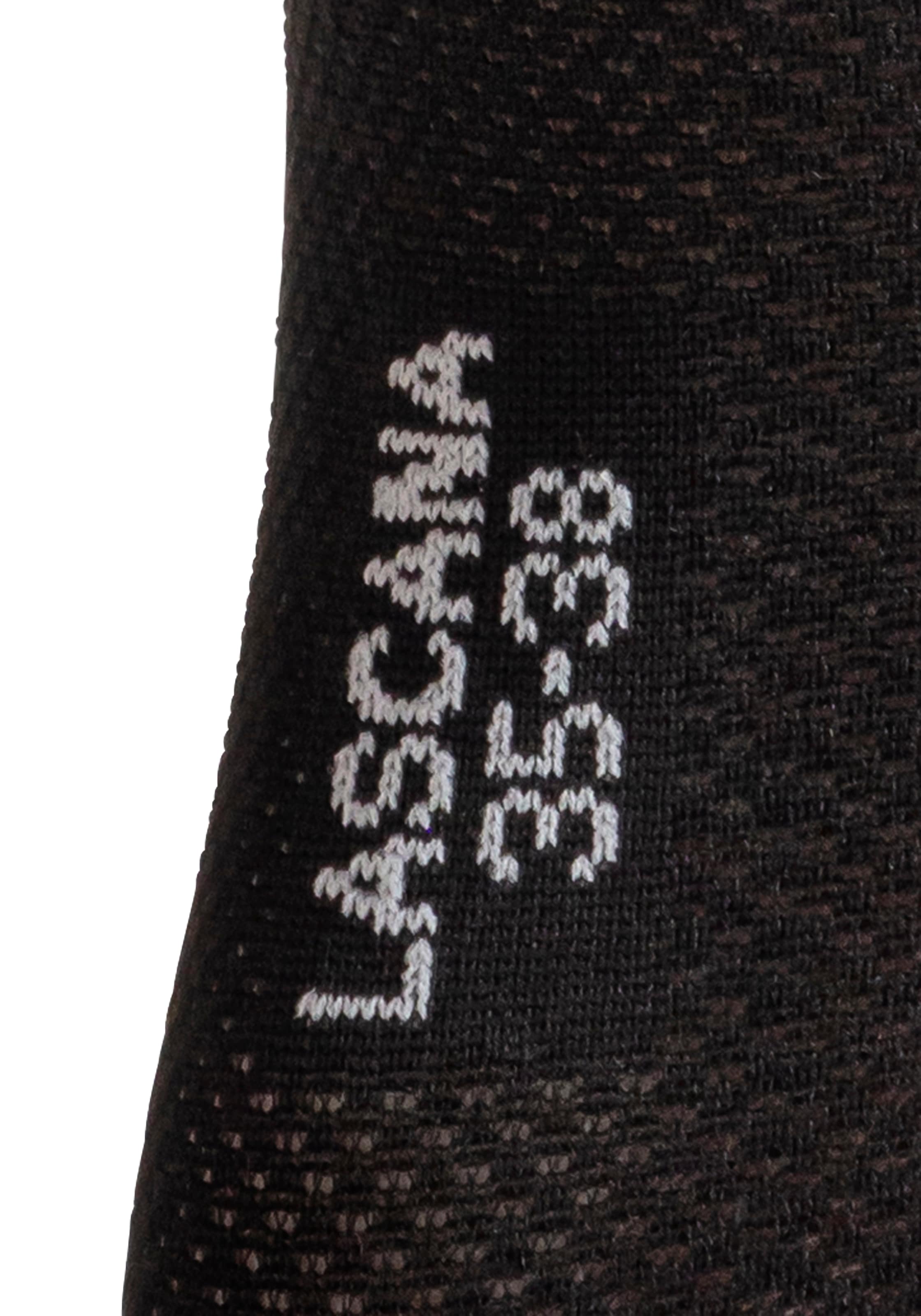 LASCANA ACTIVE Sneakersocken, (Packung, 7 Paar), mit Pikeestruktur und Silicon