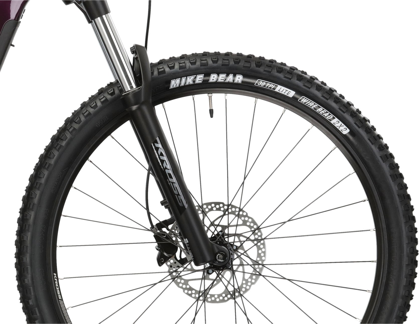Kross E-Bike »E-MTB Lea Boost 5.0 27.5 Zoll lila«, 10 Gang, microSHIFT, ADVENT X M6205, Mittelmotor 250 W, Pedelec, Elektrofahrrad für Damen und Herren