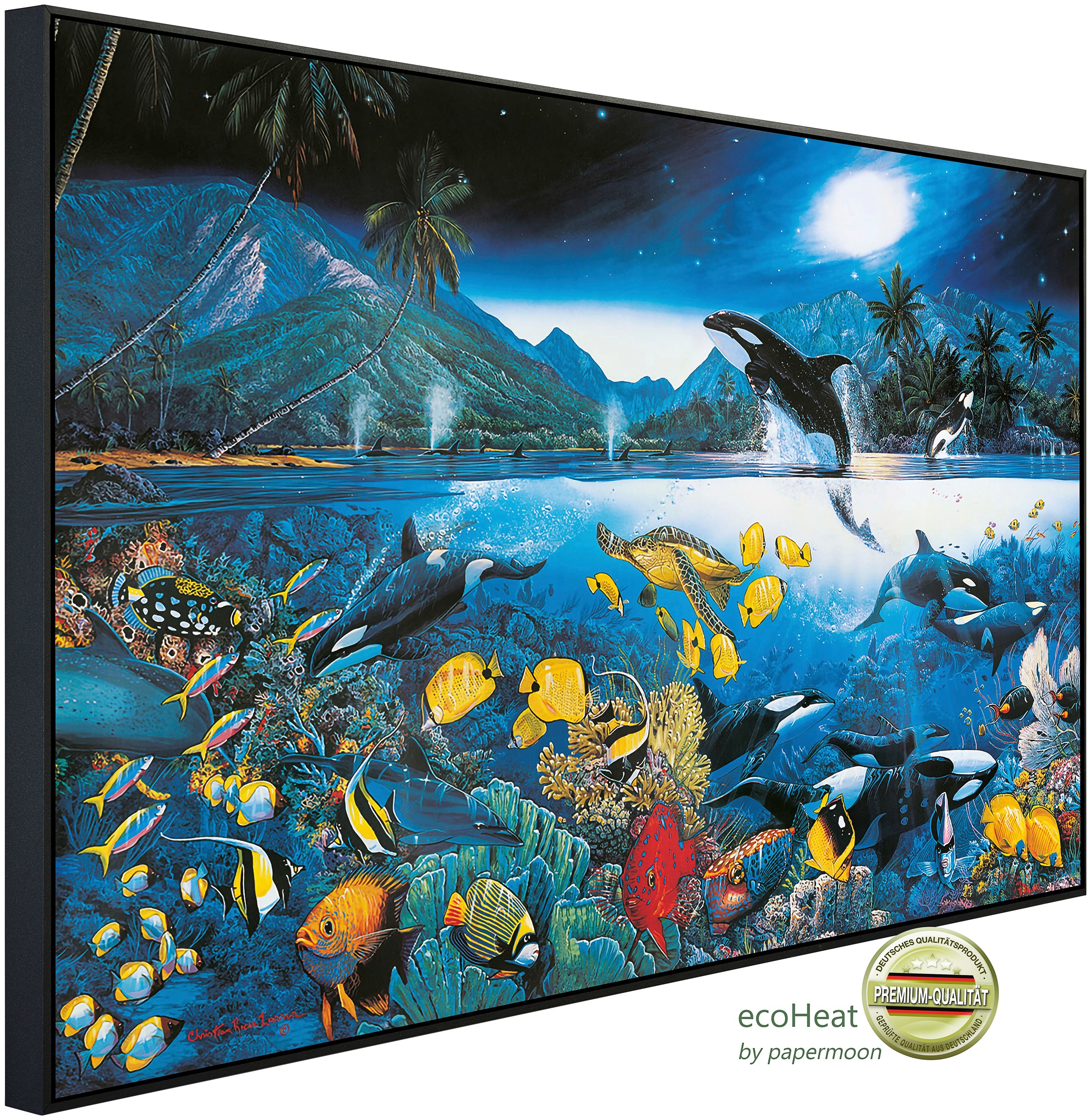 Papermoon Infrarotheizung »Harmonie« sehr angenehme Strahlungswärme