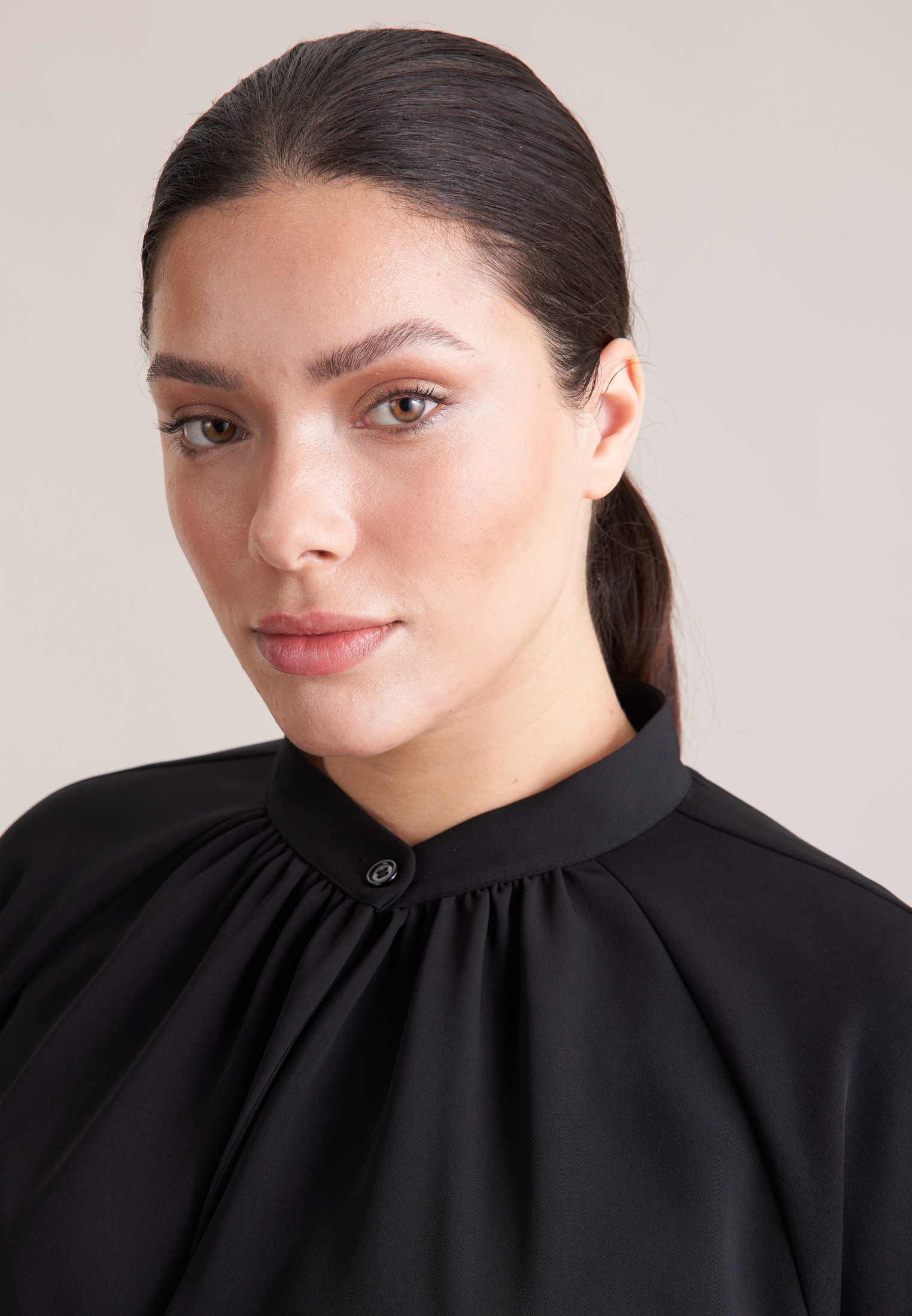 seidensticker Klassische Bluse »Schwarze Rose« 1/1 Uni