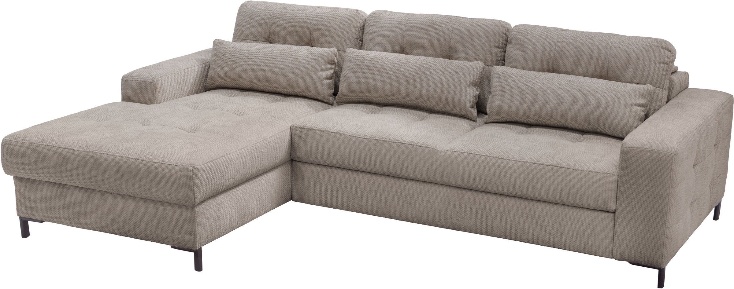 exxpo - sofa fashion Ecksofa »Bonito, mit Rücken- und Sitztiefenverstellung günstig online kaufen