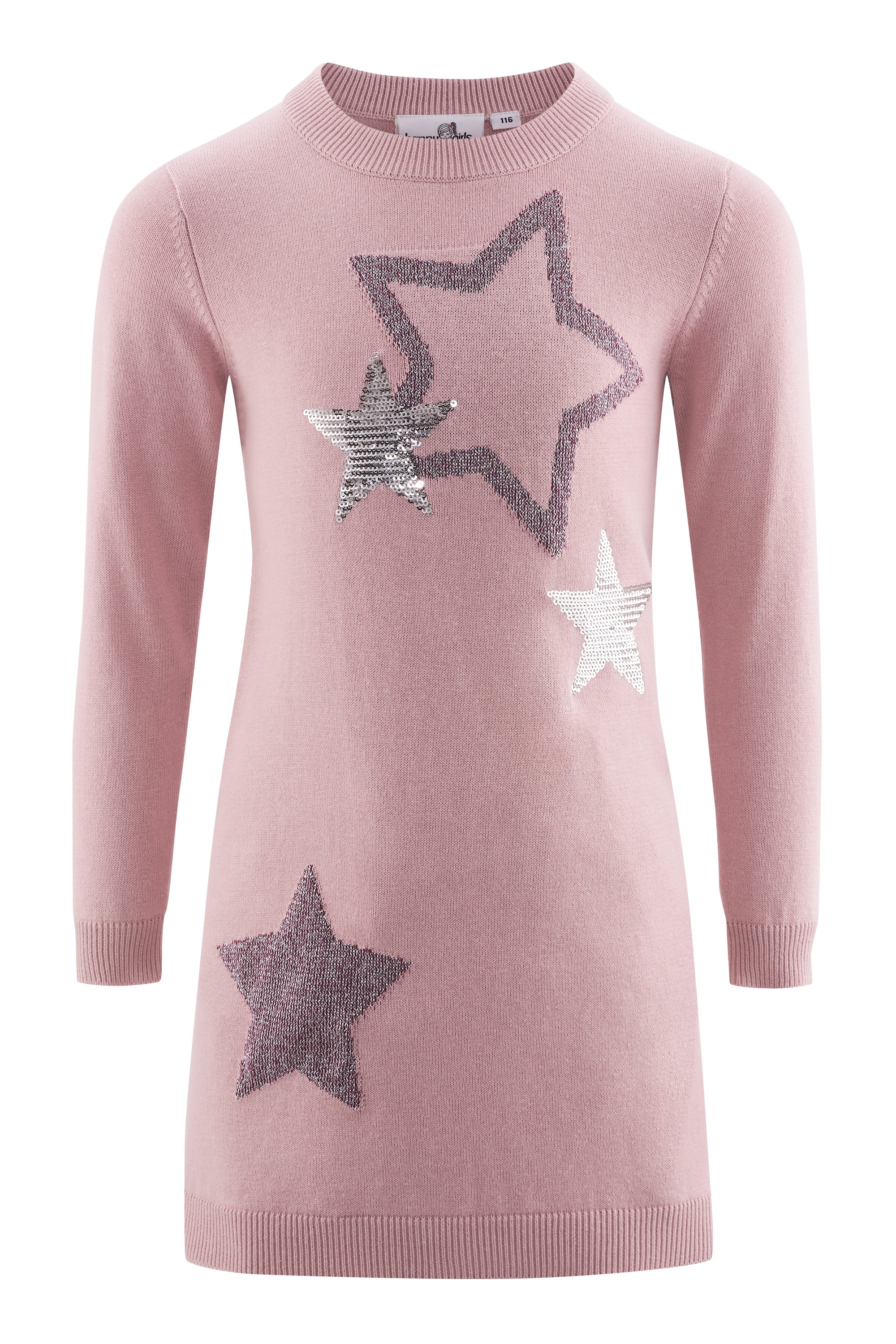 HAPPY GIRLS Strickkleid dusty rose 110 - N-Gr N-Gr 110 Kleid von happy girls