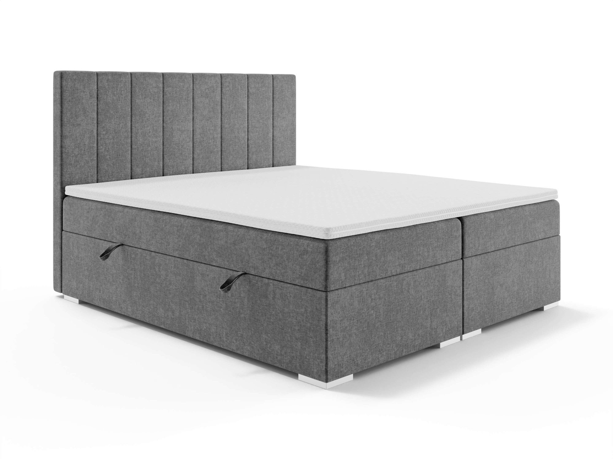 PLACES OF STYLE Polsterbett »Ginoro mit Matratze und Topper, in 3 Breiten ( günstig online kaufen