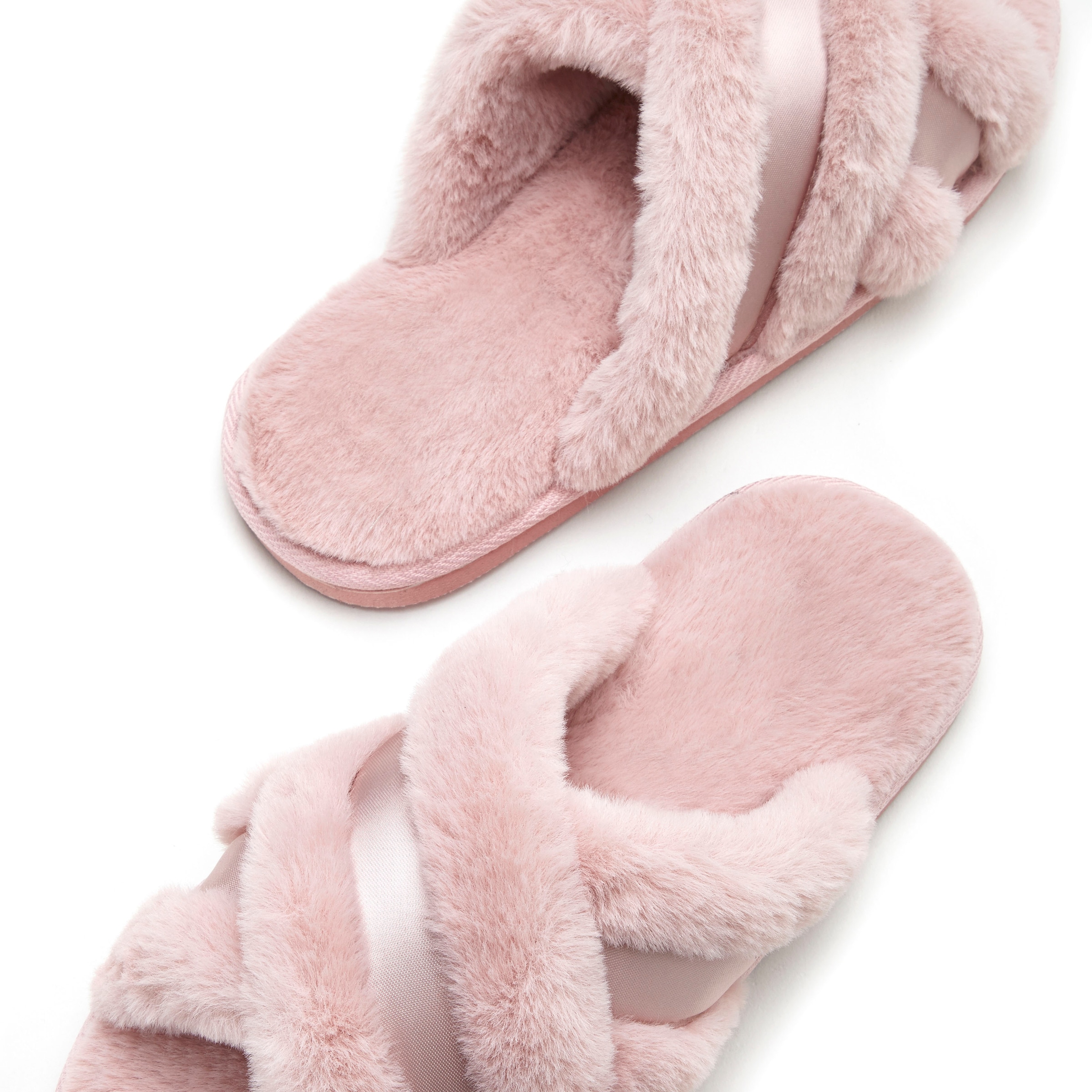 Vivance Pantolette »Hausschuh, Pantolette, Pantoffel, Mule, offener Schuh,«, mit Kreuzbandage VEGAN