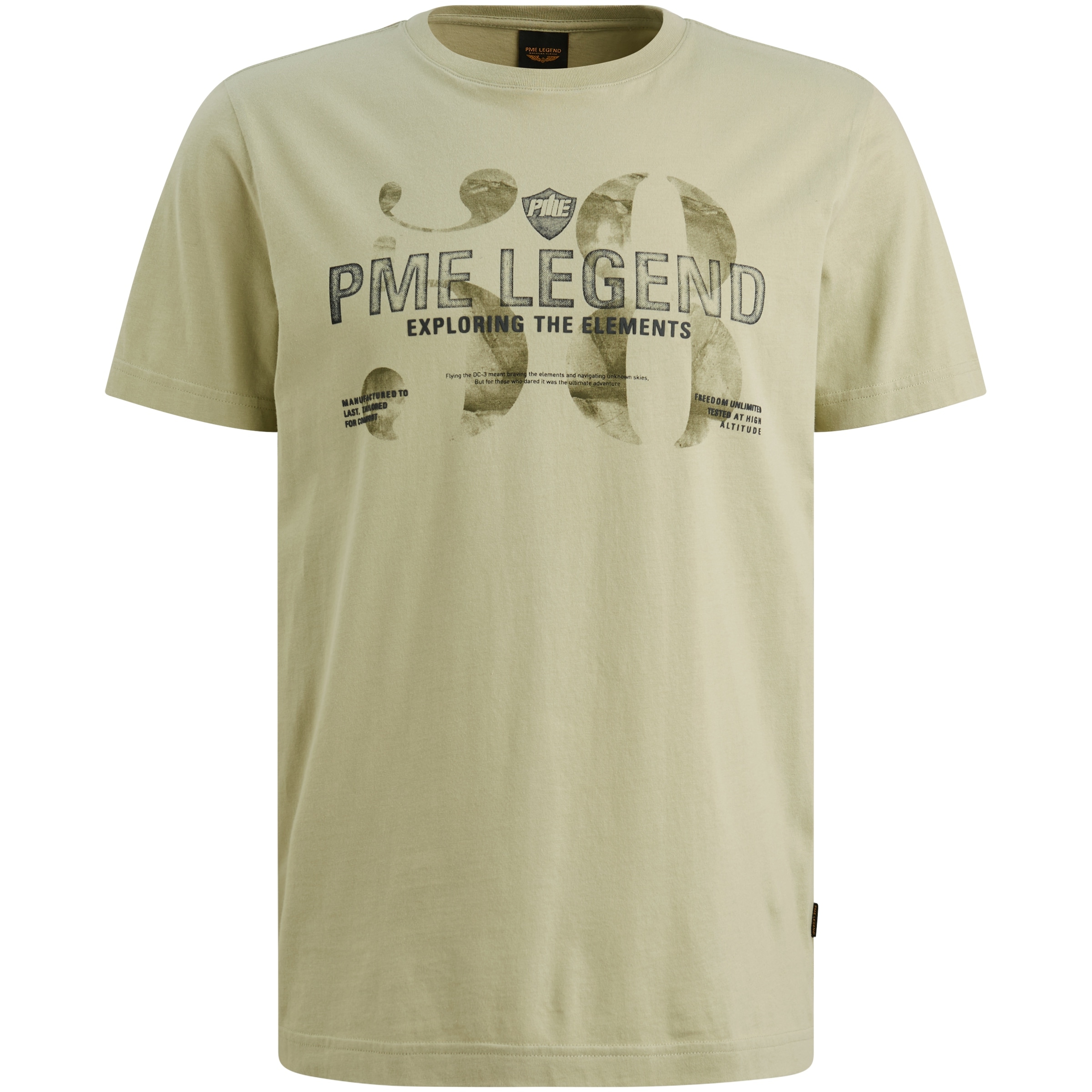 PME LEGEND T-Shirt mit Logo-Print