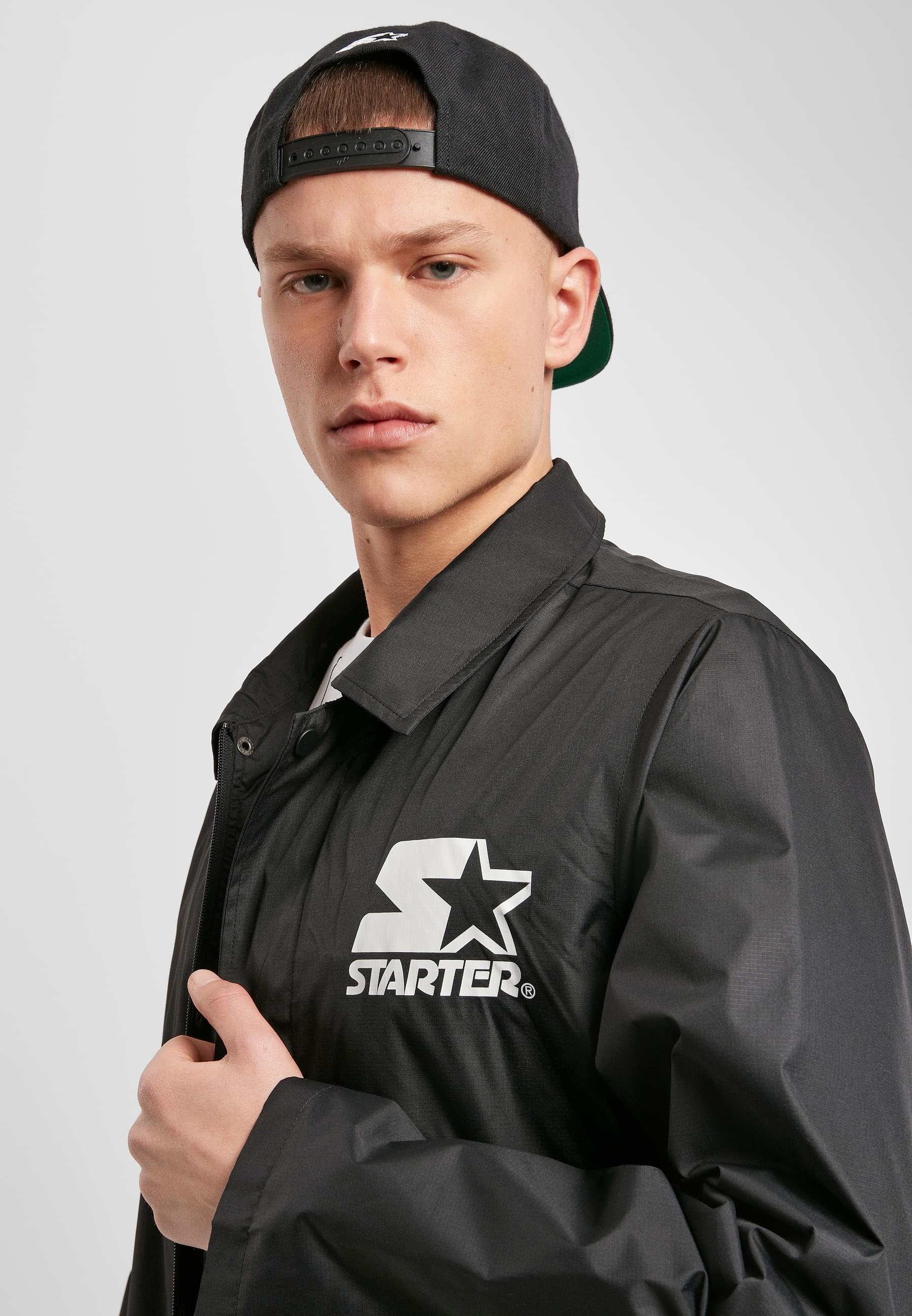 Starter Black Label Allwetterjacke »Starter Black Label Herren Starter Coach Jacket« 1 Stk. tlg. ohne Kapuze