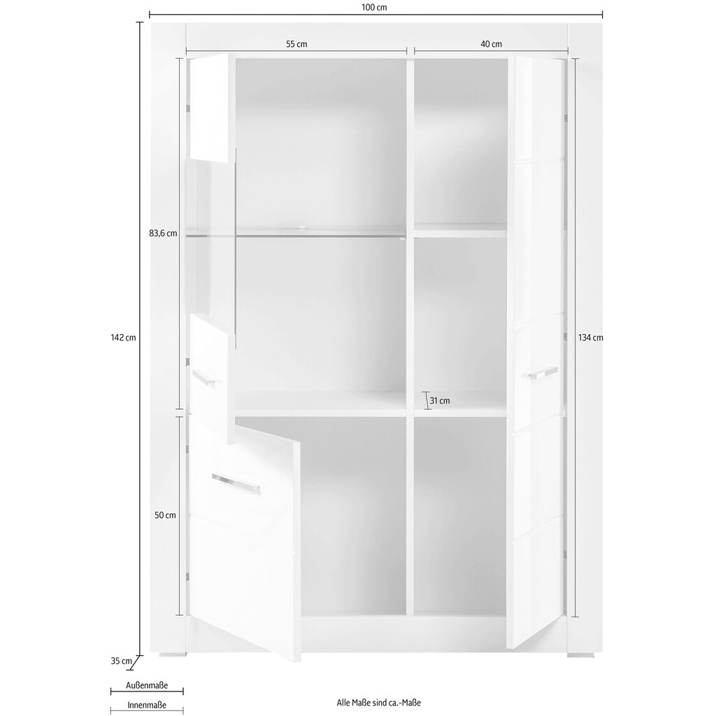 INOSIGN Vitrine »BIANCO«