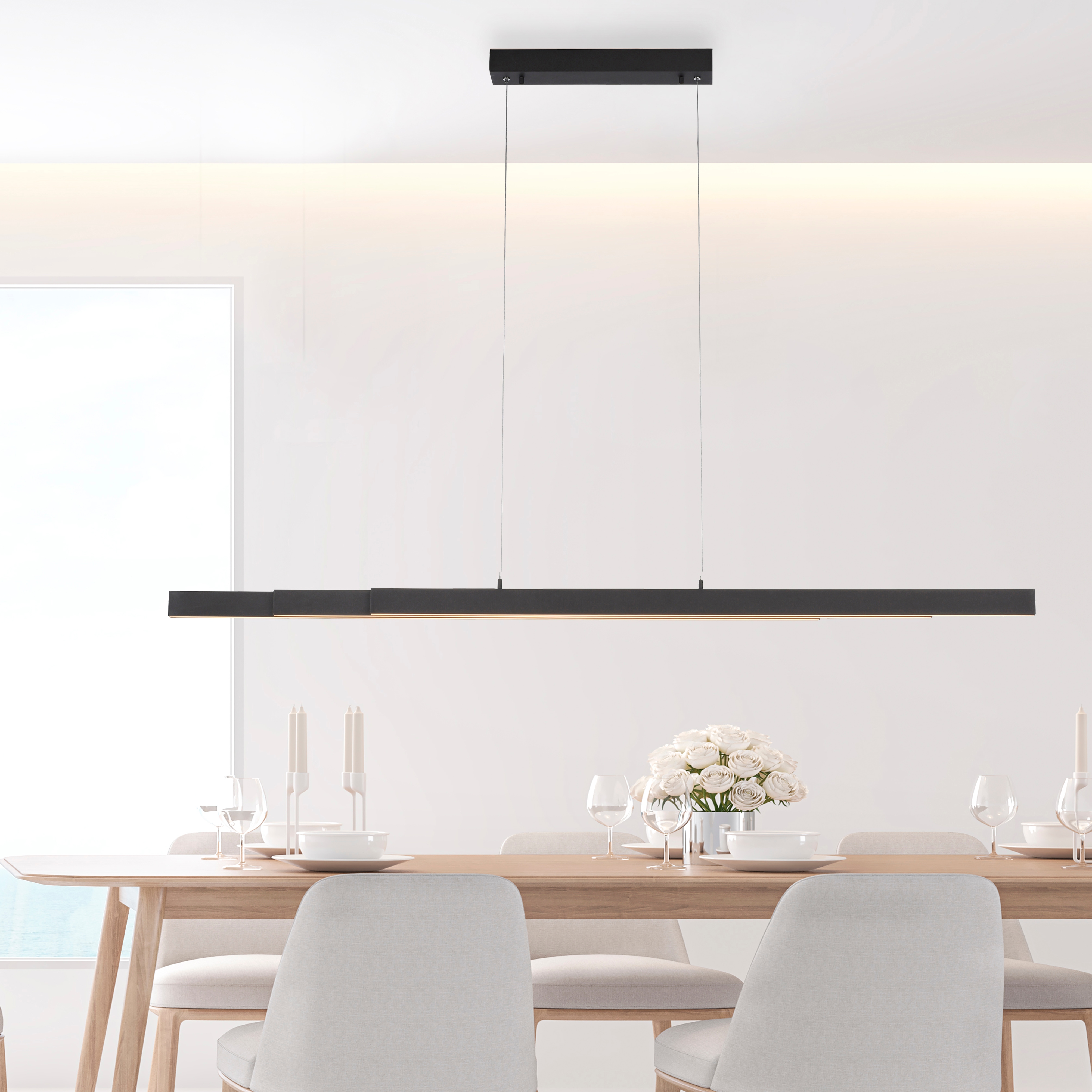 JUST LIGHT Pendelleuchte »LUZI« LED-Board 1 Stk. Warmweiß LED günstig online kaufen