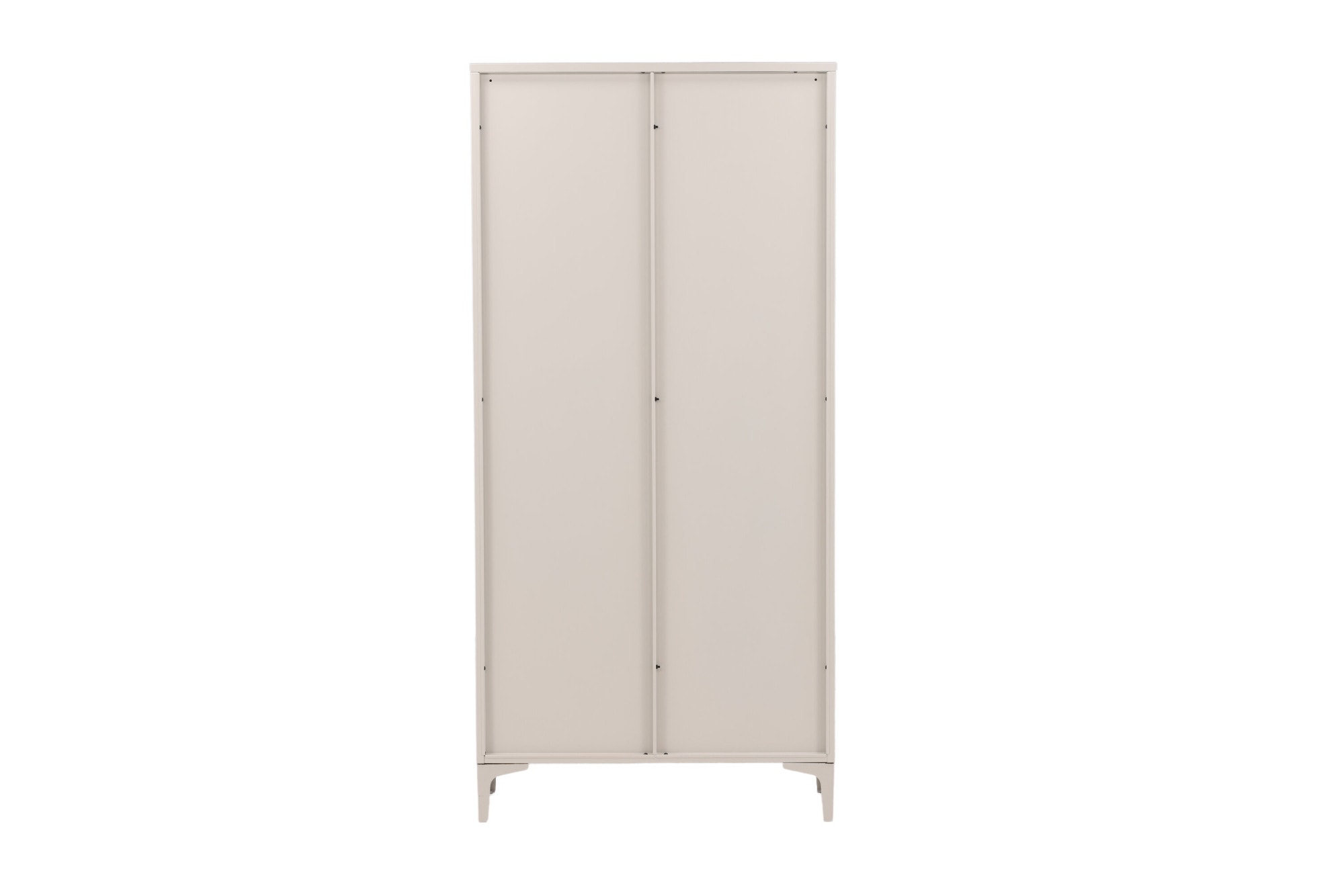 Venture Home Vitrine »Piring, hoher Stauraumschrank, 2 Türen, Höhe 190 cm« Hochschrank, Pulverbeschichtung, Glastüren, hoch, anspruchsvoll