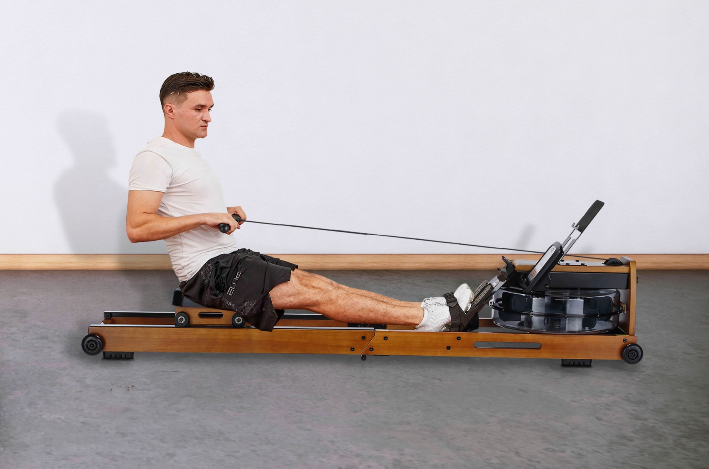 body coach Ruderzugmaschine »Wood Rower Compact«, Rudermaschine