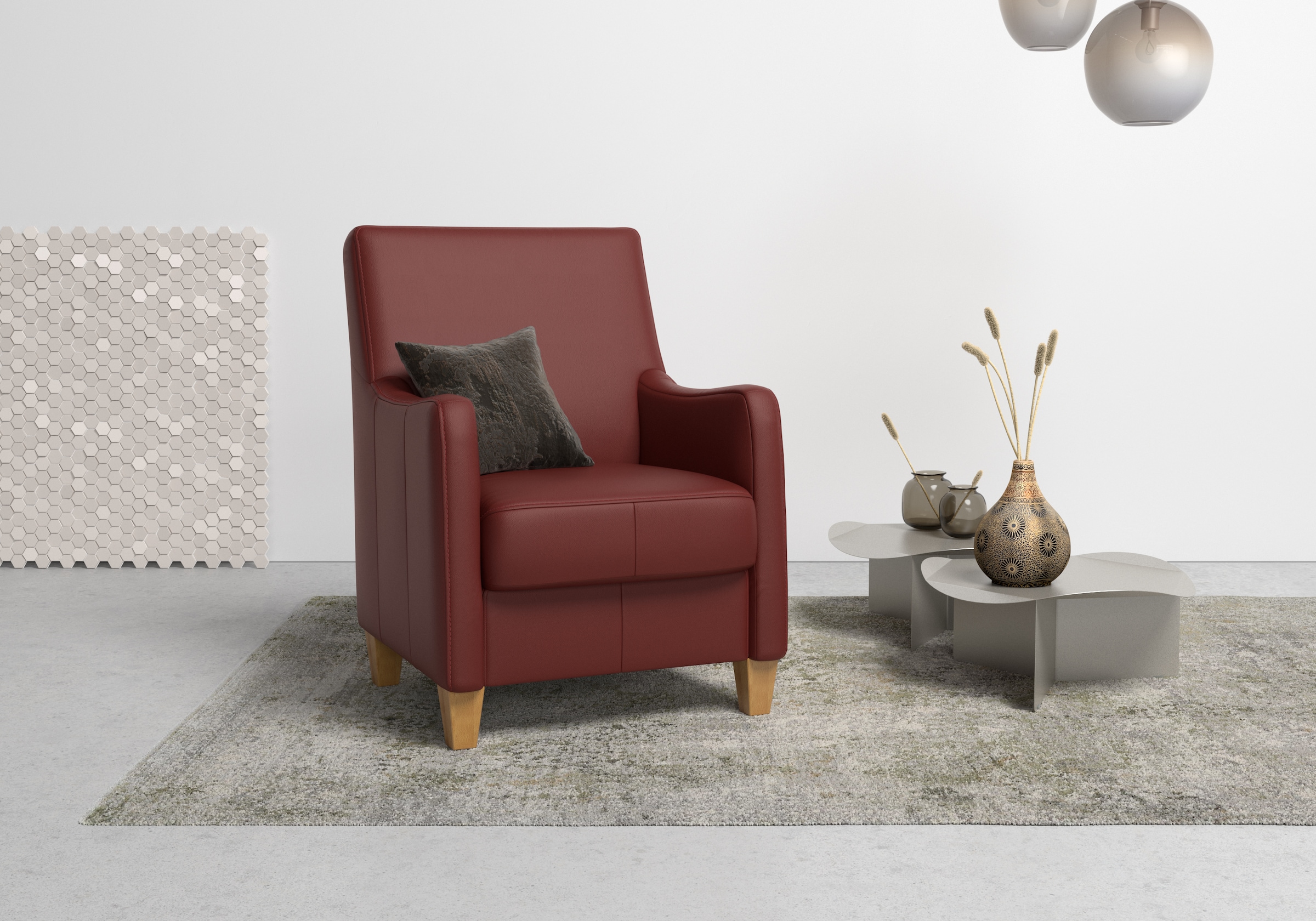 Home affaire Sessel »Palmera, B: 70 cm« mit Federkern günstig online kaufen