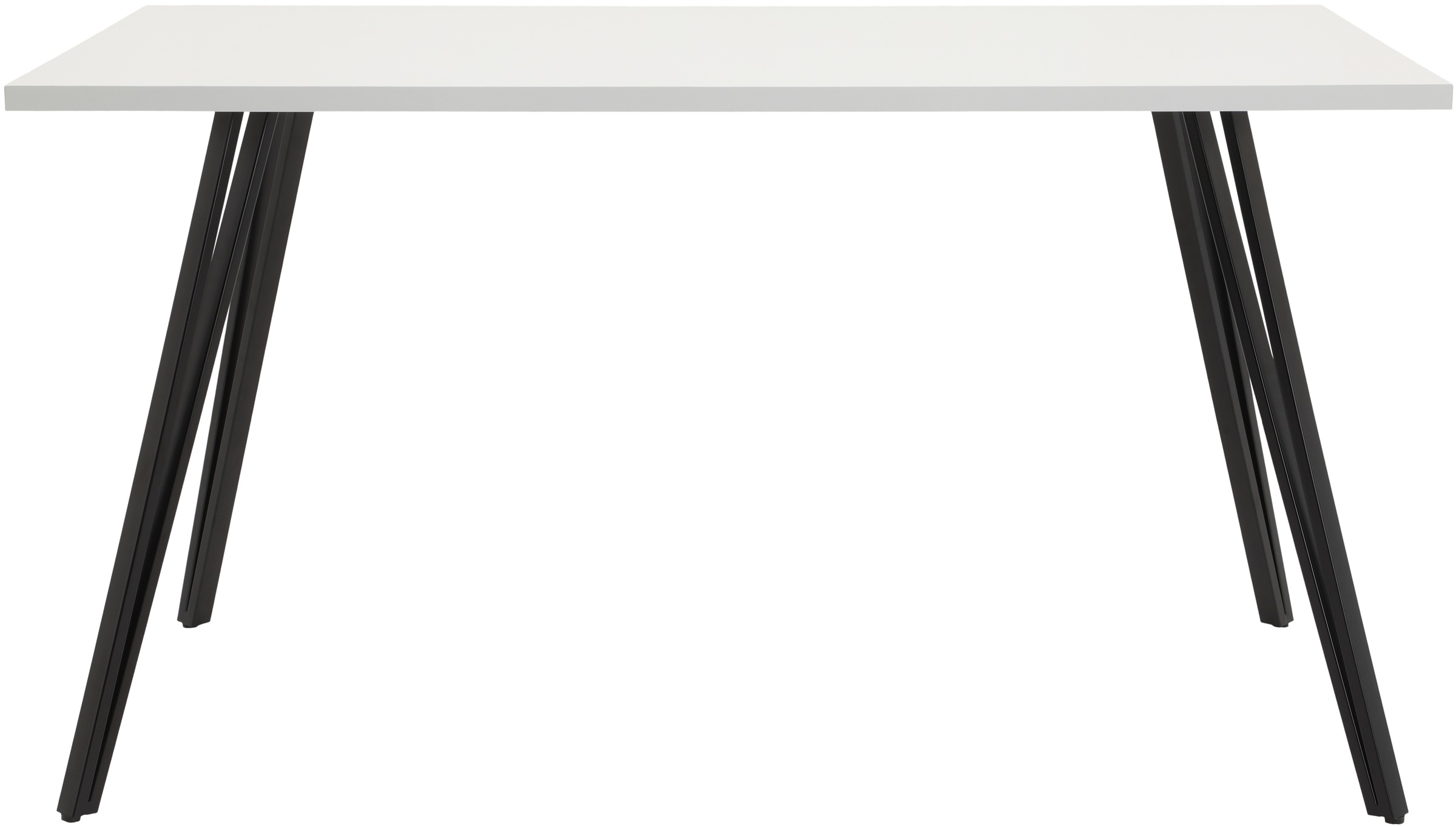 HELA Esstisch »JENN« 1 Stk. tlg. Hochglanz Weiß lackiert; Tischplatte fest; günstig online kaufen