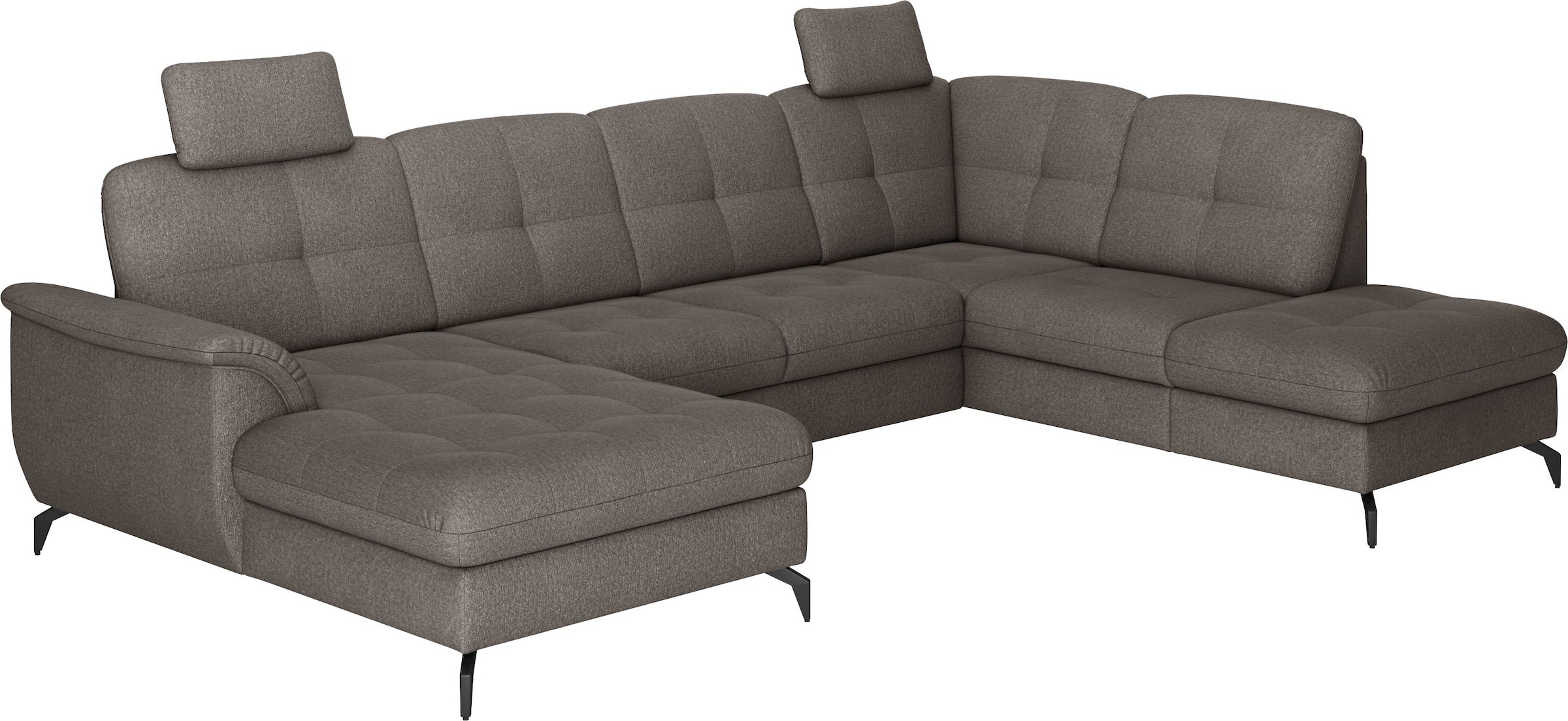 sit&more Wohnlandschaft »Zora U-Form«, wahlweise mit Bettfunktion und Bettkasten