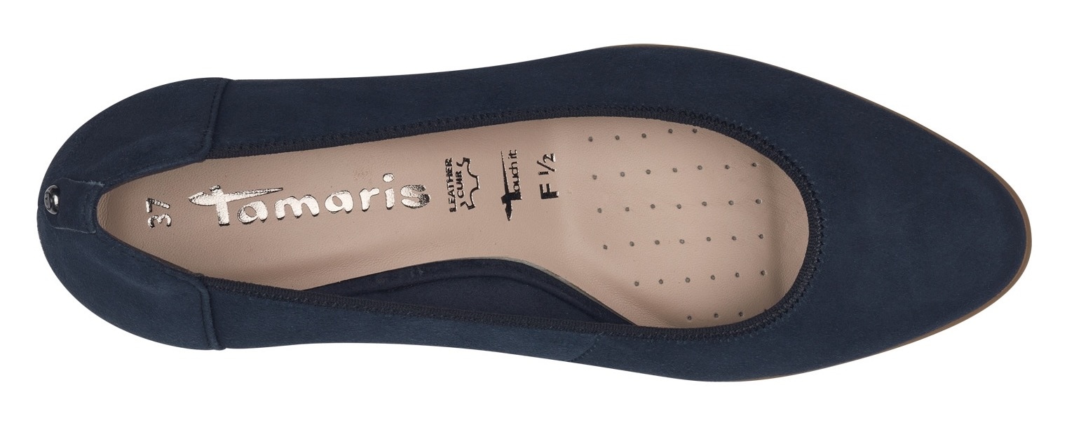 Tamaris Pumps, Trichterabsatz, Abendschuh, Festtagsschuh in zeitloser Optik