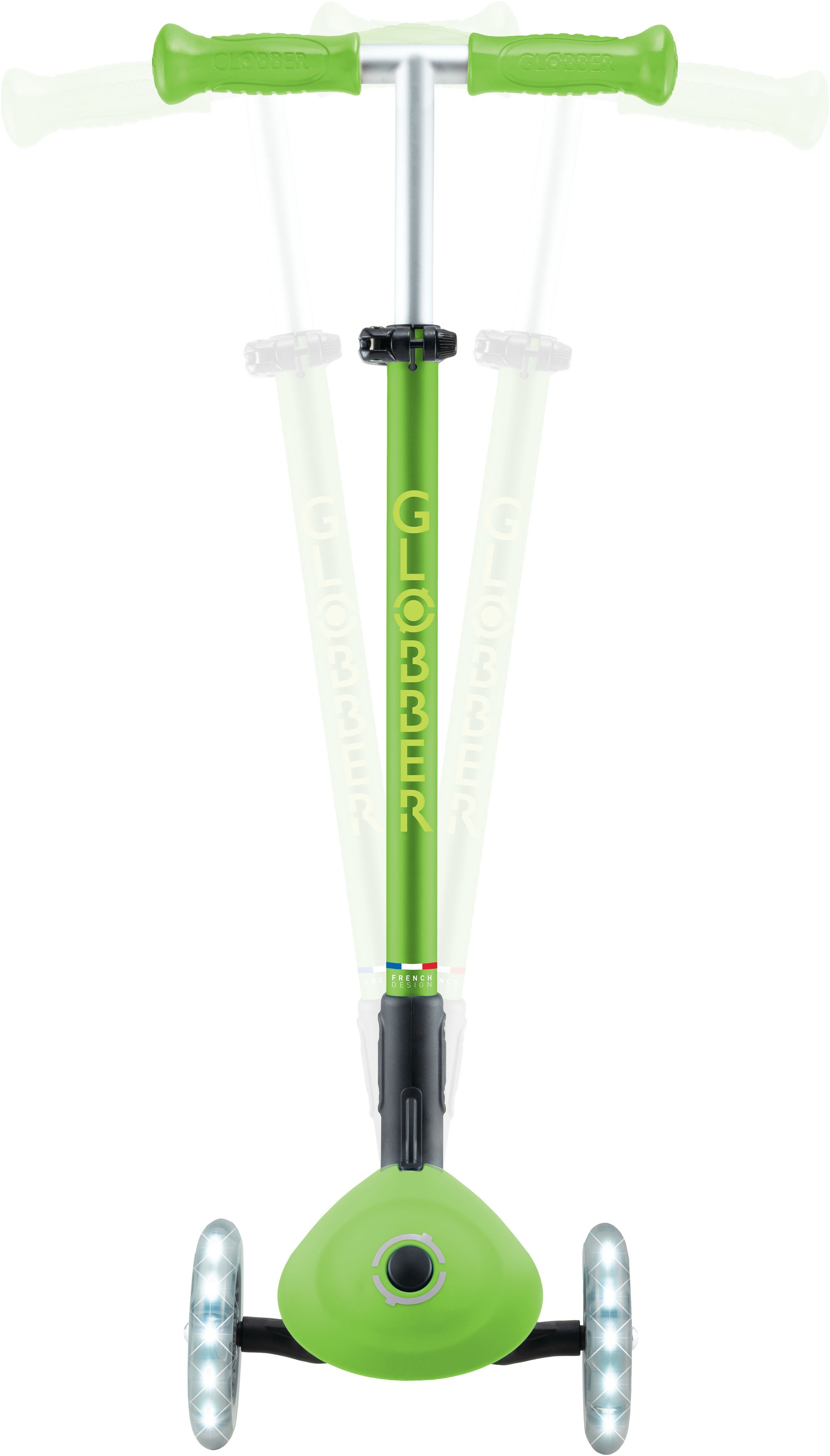 Globber Tretroller »GLOBBER ELITE LIGHTS, mit Leuchtrollen«