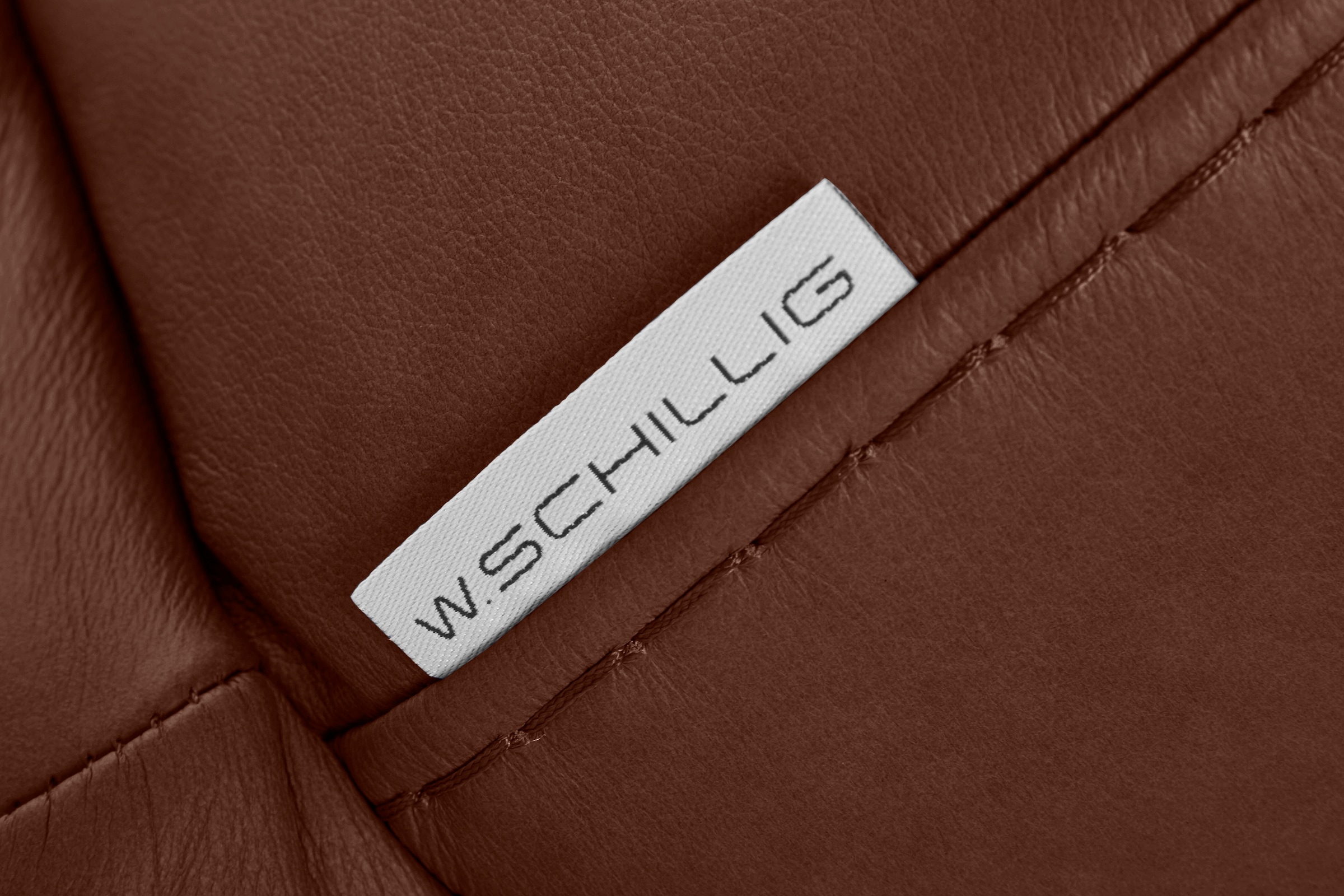 W.SCHILLIG 2,5-Sitzer »montanaa«, mit Metallkufen in Chrom glänzend, Breite 232 cm