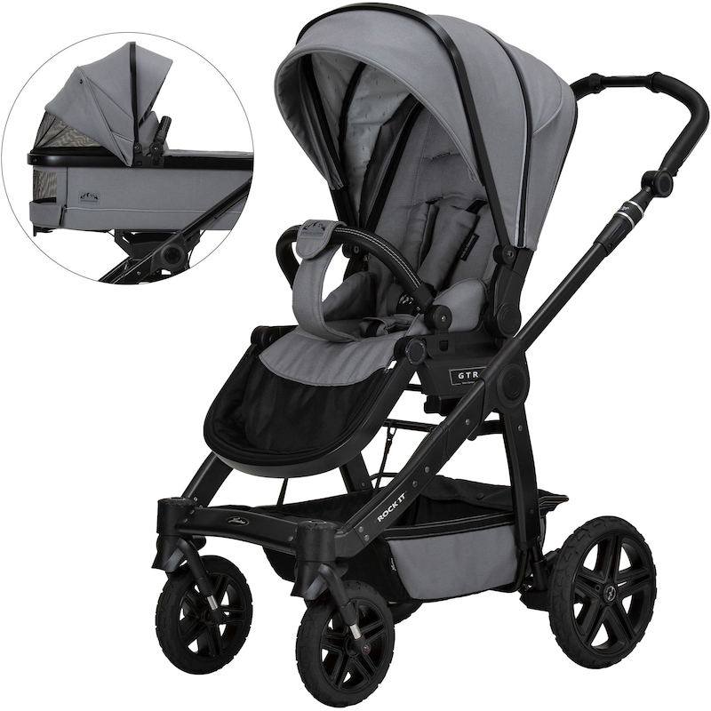 HARTAN Kombi-Kinderwagen »Rock it Outdoor« Lieferung ohne Adapter; Made in Germany graphit