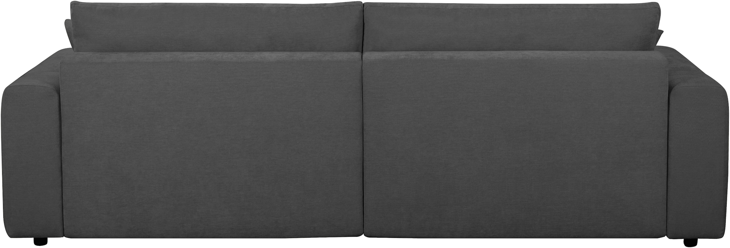 OTTO home Sofa »YLVAA  3-Sitzer, 239 cm - OTTO. Verlässliche Qualität.« Schlaffunktion (132/198), Bettkasten, Feinstruktur-Bezug