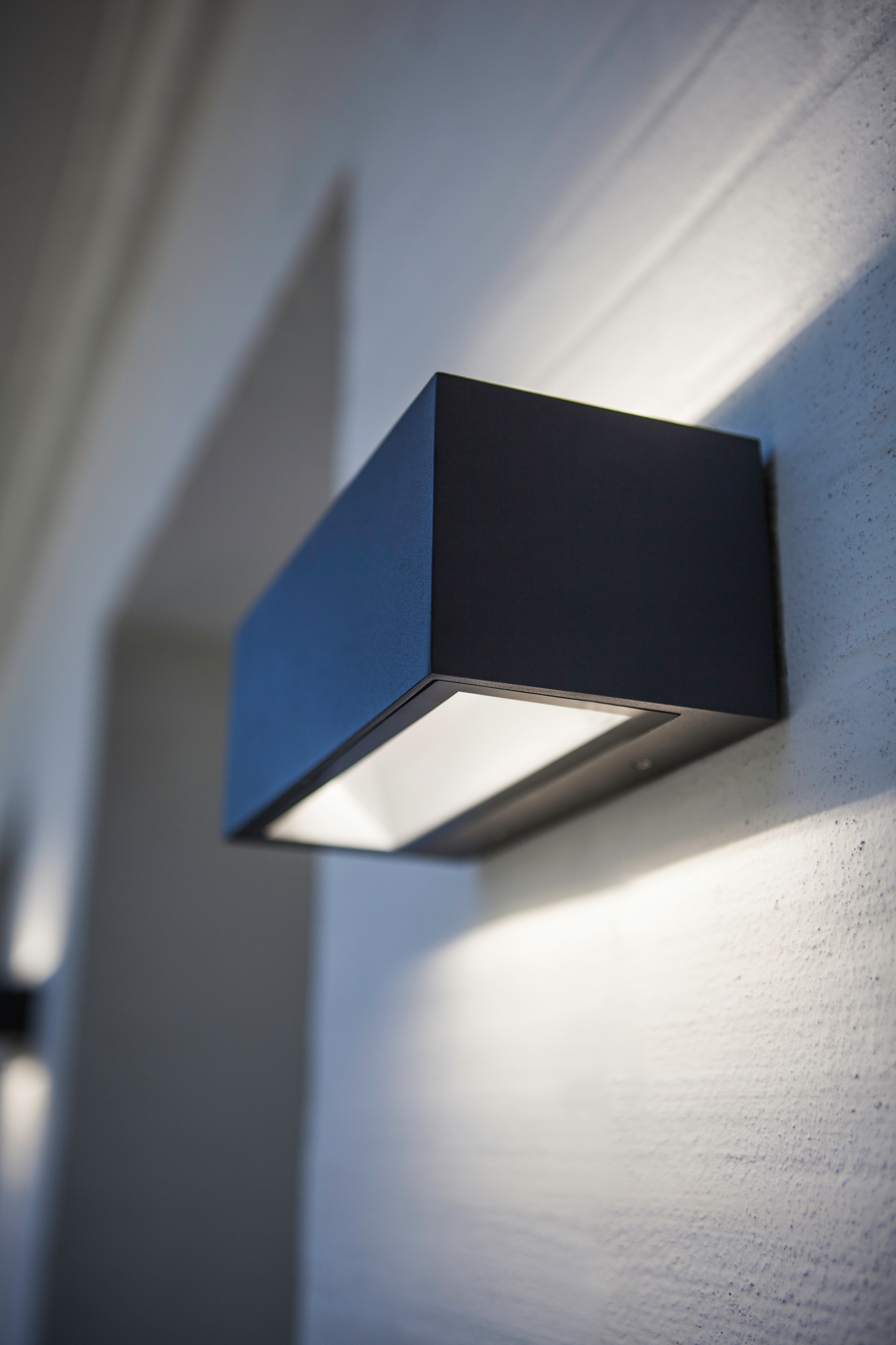 LUTEC LED Außen-Wandleuchte »LED-Aussenwandleuchte GEMINI«, 2 flammig, Leuchtmittel LED-Board | LED fest integriert, Up- & Downlight