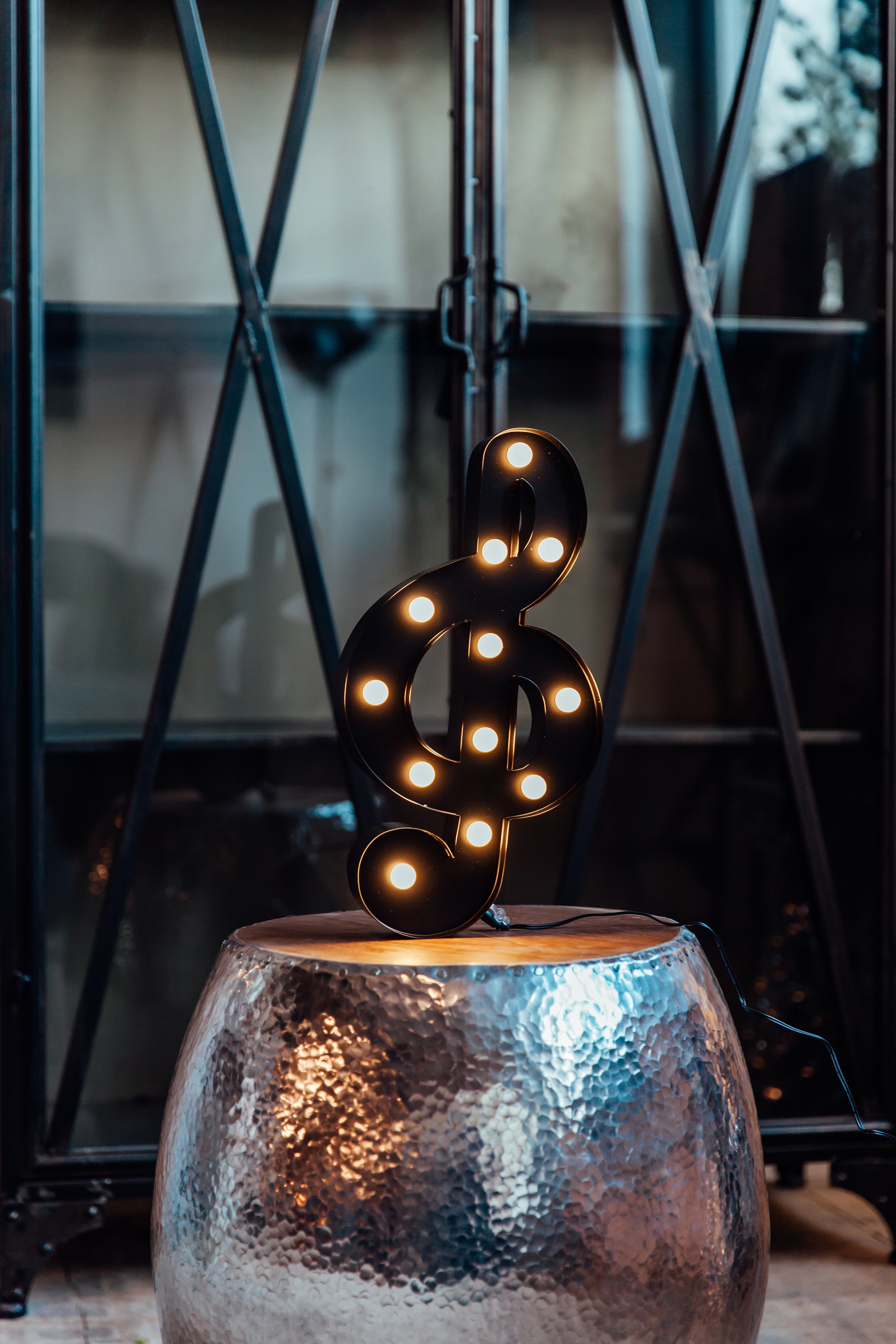 MARQUEE LIGHTS LED Dekolicht »Music-Clef«, 12 flammig, Leuchtmittel LED-Mod günstig online kaufen