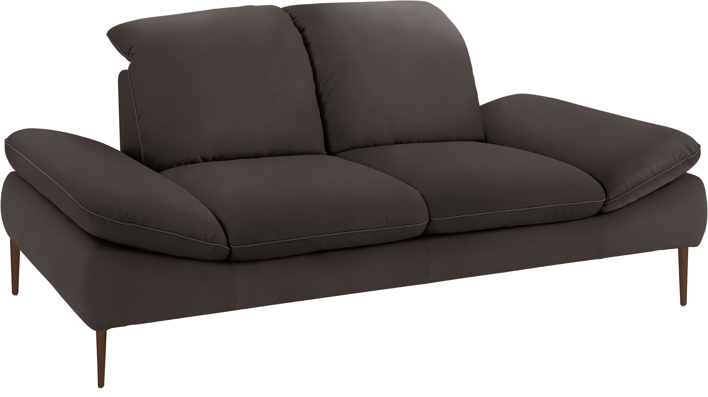 W.SCHILLIG 2,5-Sitzer "enjoy&MORE" Sitztiefenverstellung, Füße bronze pulve günstig online kaufen