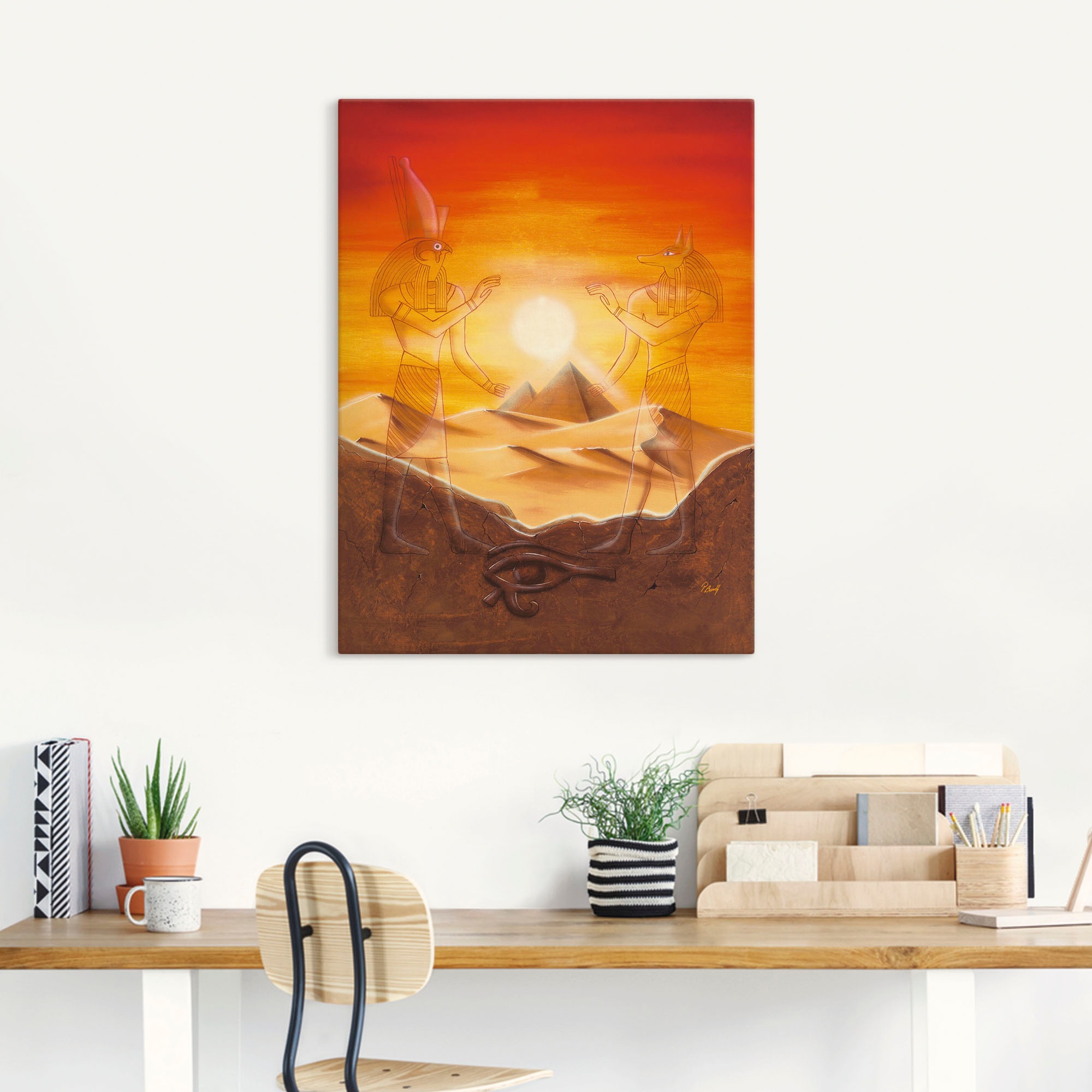 Artland Wandbild »Ägypten« Afrika 1 Stk. tlg. als Alubild, Outdoorbild, Lei günstig online kaufen