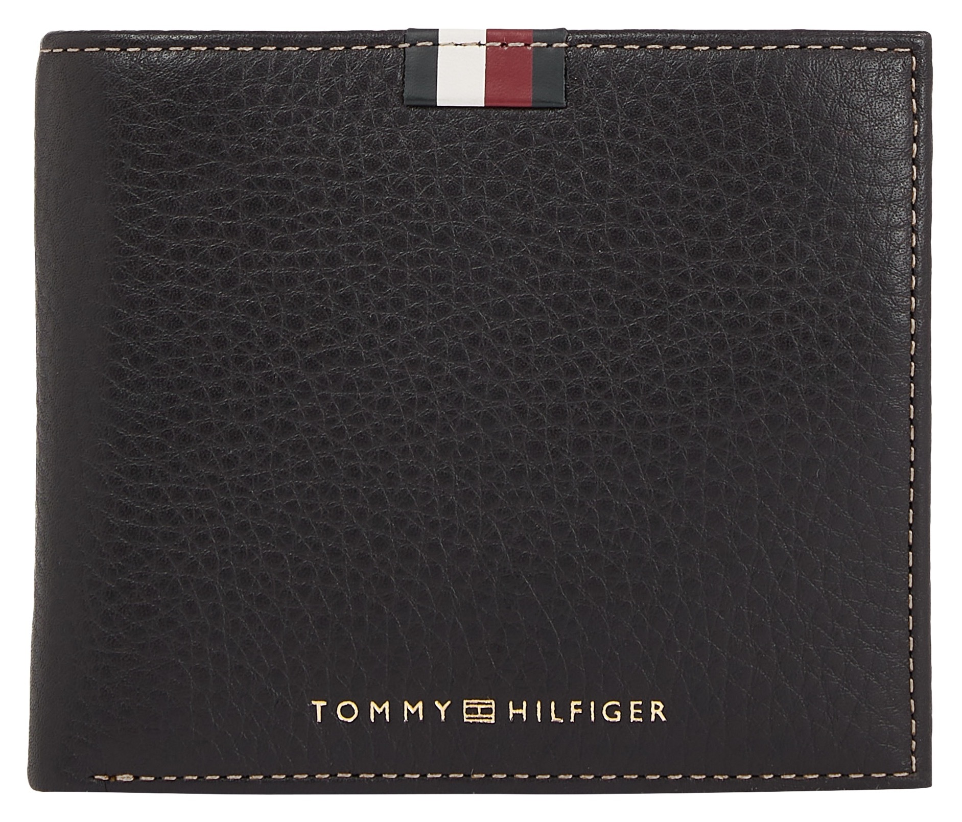 Tommy Hilfiger Geldbörse »TH CORP LEATHER FLAP AND COIN  