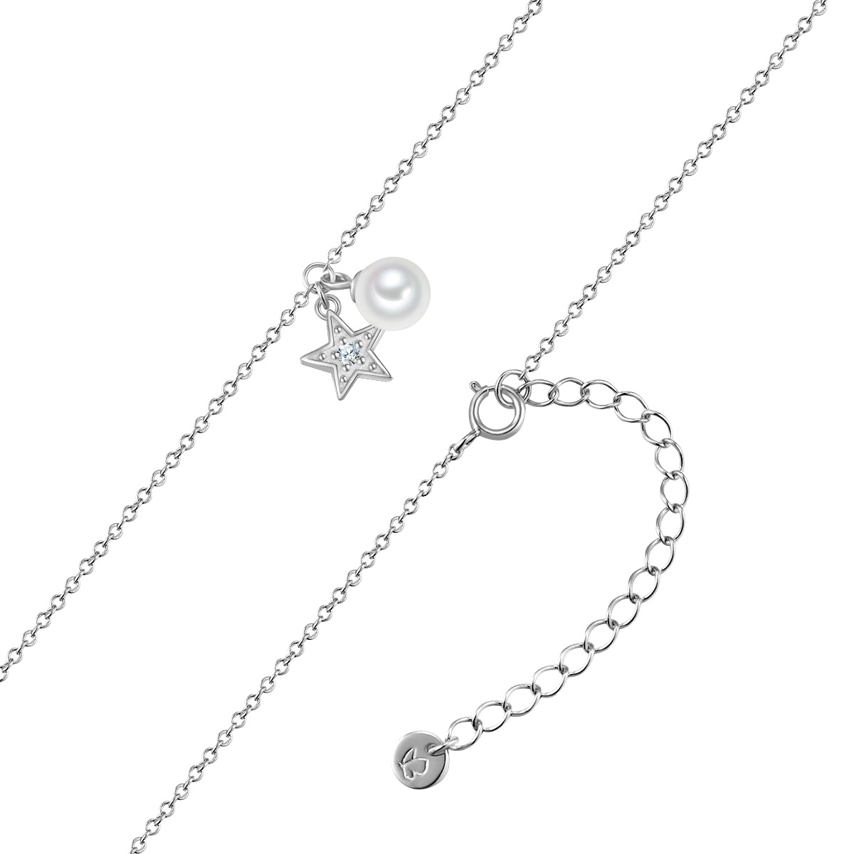 Glanzstücke München Kette mit Anhänger »GSM2200« aus Sterling Silber