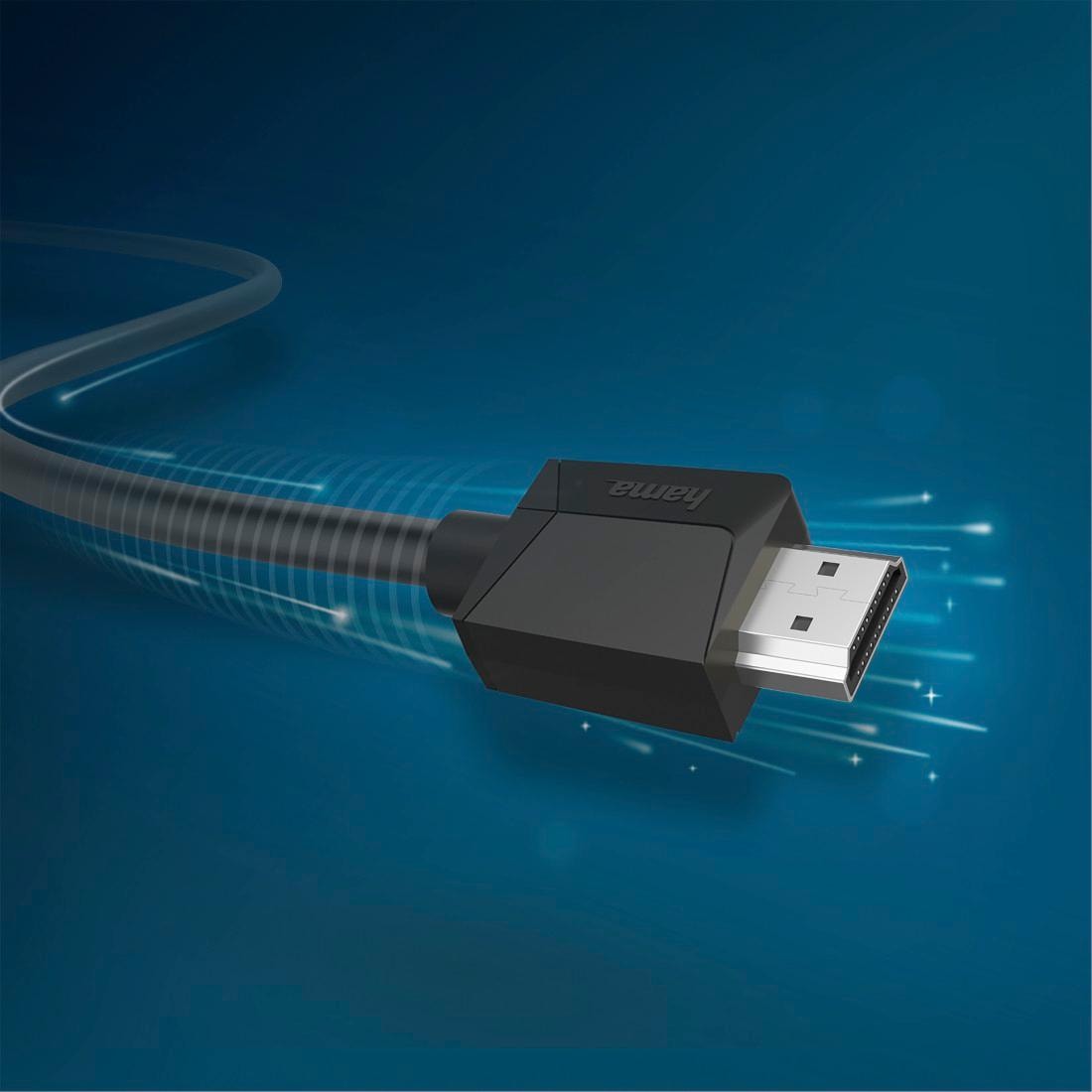 Hama HDMI-Kabel »High Speed HDMI™ Kabel, 4K, Stecker Stecker, Ethernet 1,5m« HDMI 150 cm