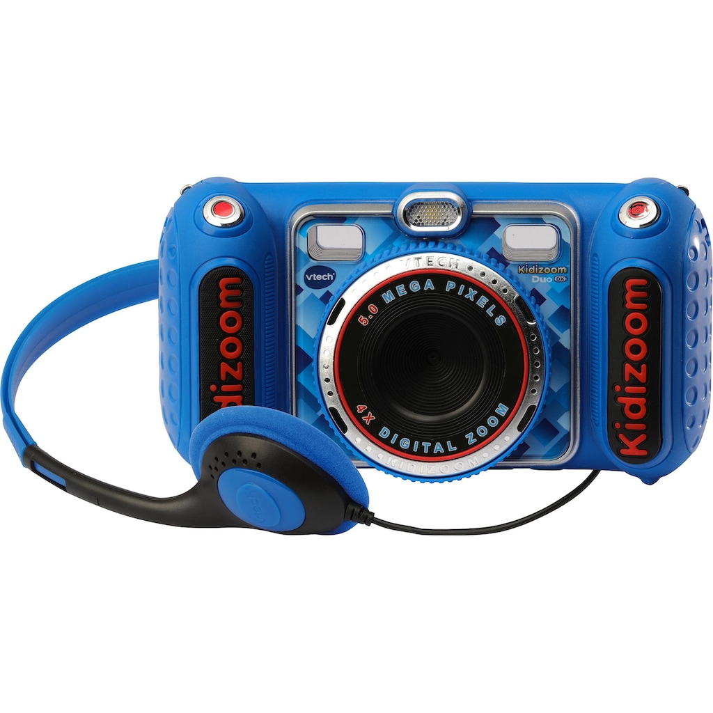 Vtech® Kinderkamera »Kidizoom Duo DX, blau«, 5 MP, inklusive Kopfhörer