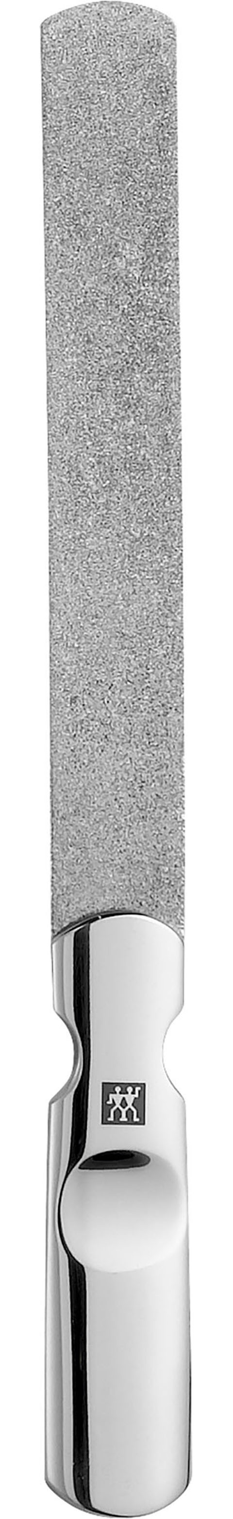 Zwilling Maniküre-Etui »CLASSIC INOX DRUCKKNOPF-ETUI SCHWARZ«, (5 tlg.)