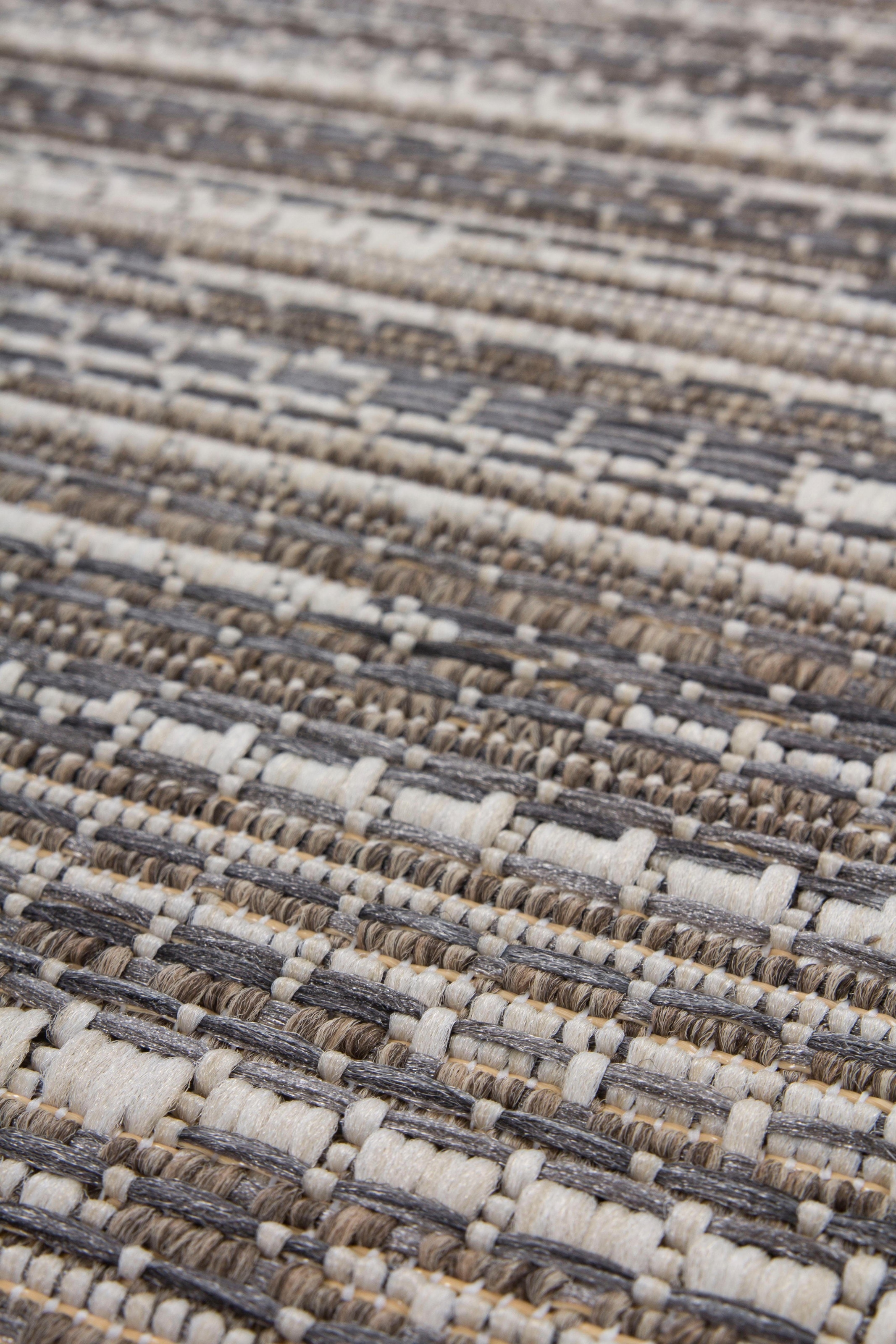 calo-deluxe Teppich »Perugia 1020«, rechteckig, 7 mm Höhe, In- und Outdoor geeignet, Wohnzimmer