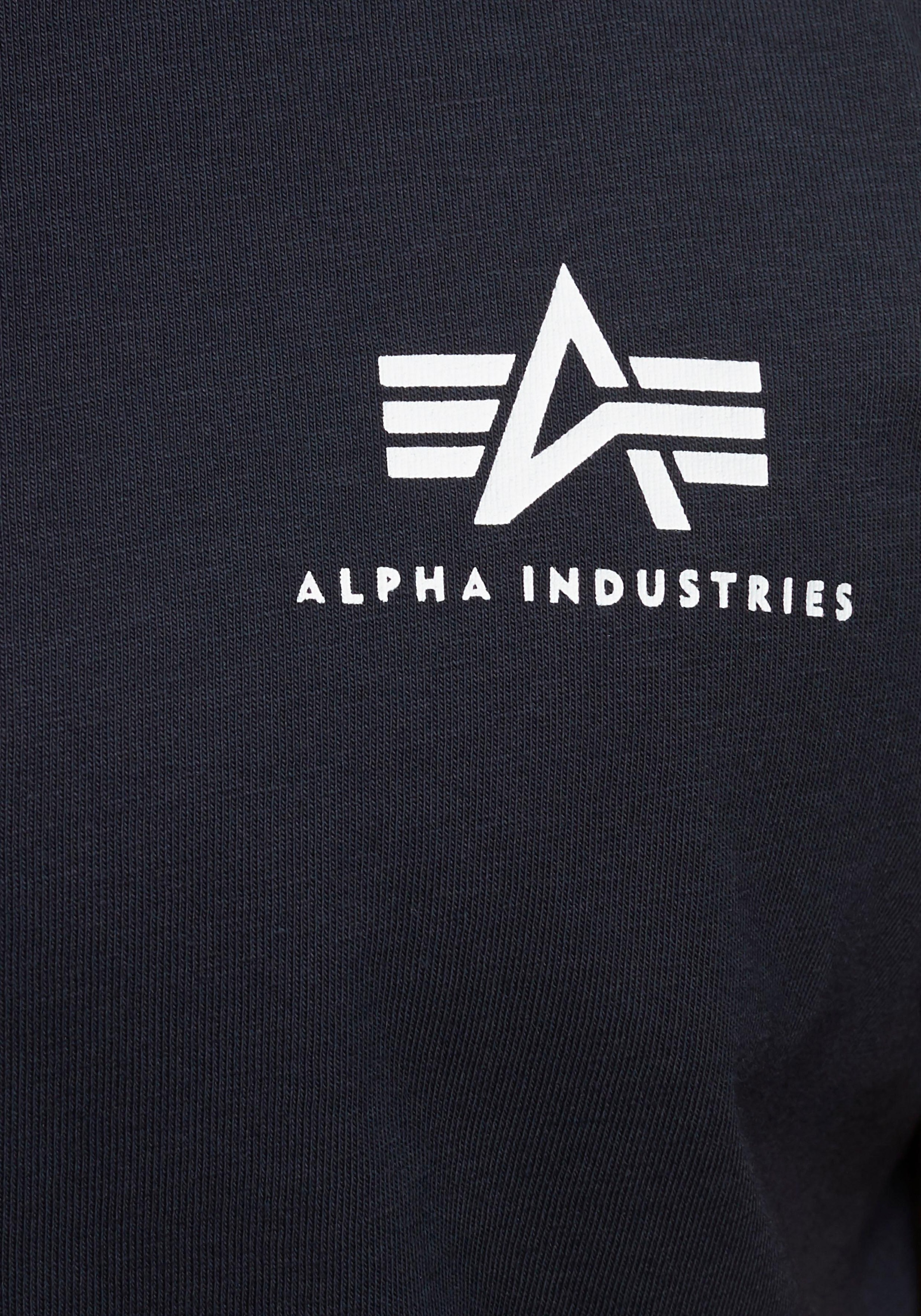 Alpha Industries »BASIC kaufen Rundhalsshirt bequem T SMALL LOGO«