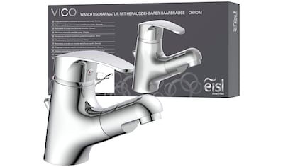 Eisl Badarmatur »VICO«, mit Zugstange, Wasserhahn mit Ablaufgarnitur, Mischbatterie,... kaufen