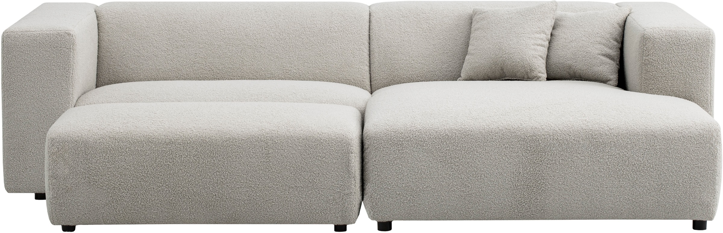 andas Polsterecke »BAKELS, Ecksofa-Set mit Hocker, L-Form mit Schlaffunktio günstig online kaufen