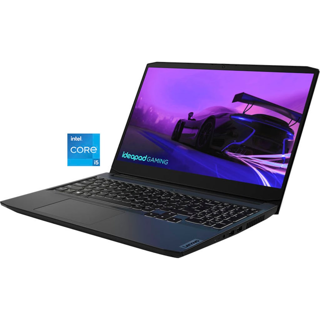 Lenovo Gaming-Notebook »Gaming 3 15IHU6«, 39,62 cm, / 15,6 Zoll, Intel, Core i5, GeForce RTX 3050, 512 GB SSD