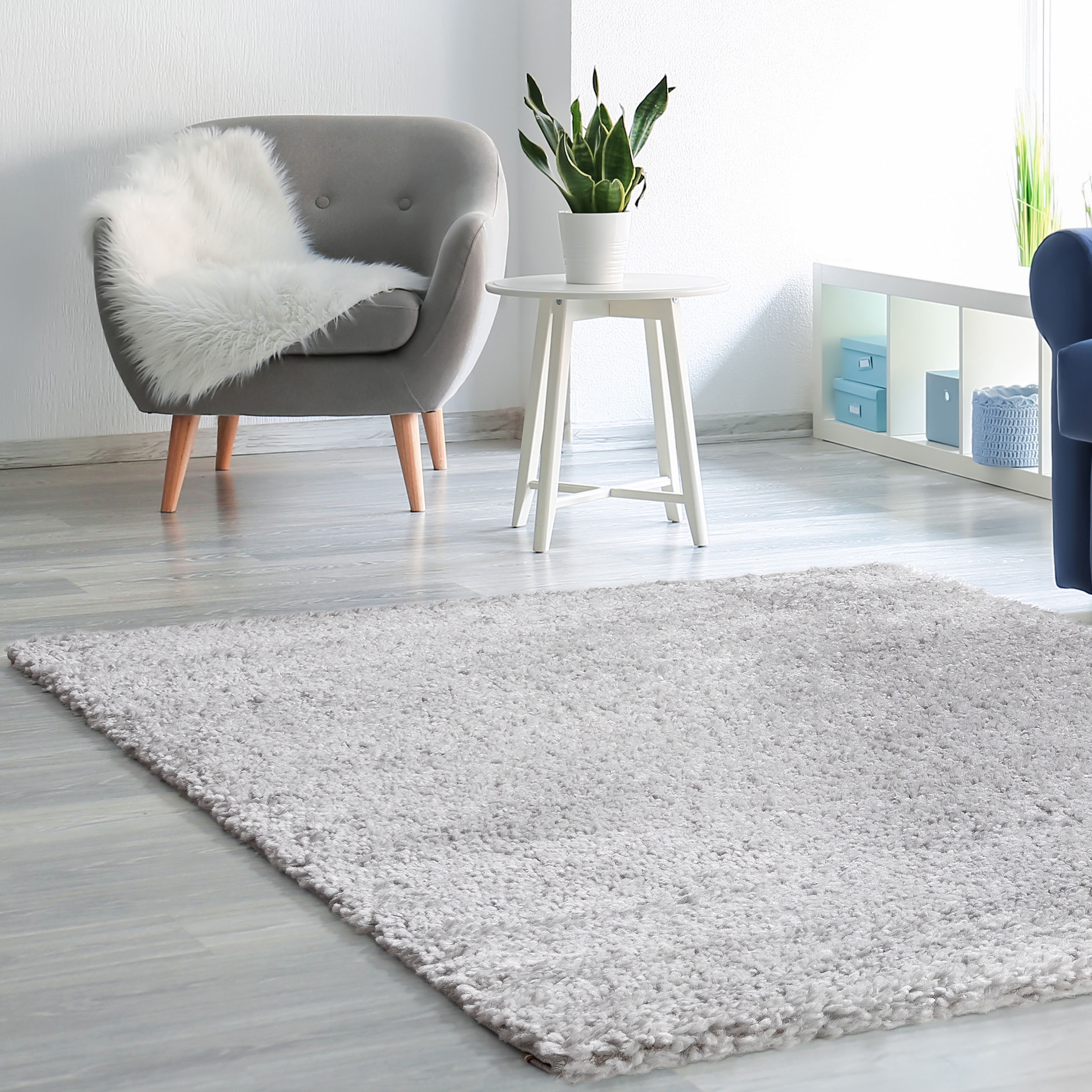 Sehrazat Hochflor-Teppich »Ethno1800«, rechteckig, 30 mm Höhe, melierter Langflor, Wohnzimmer