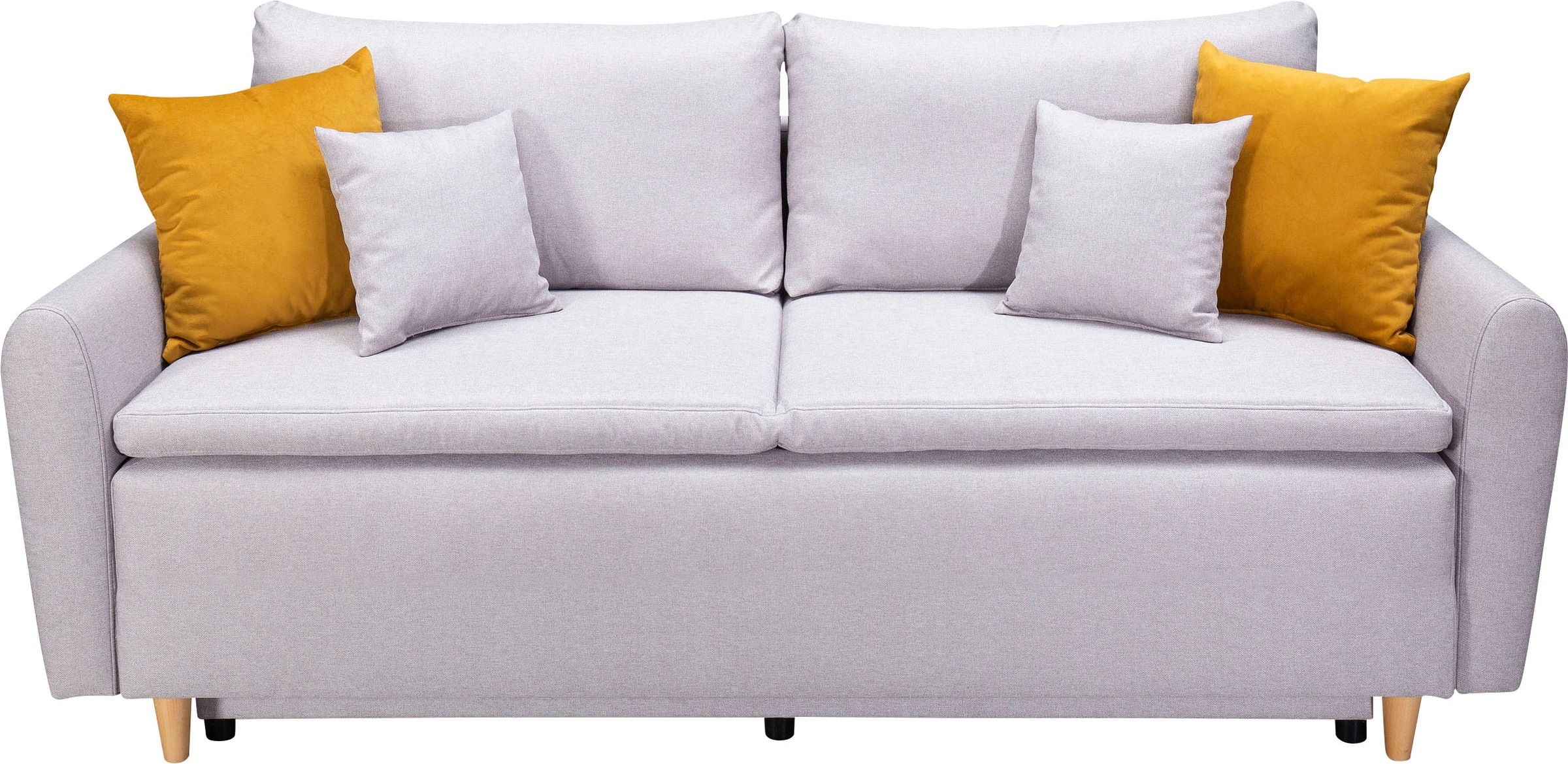 Home affaire Schlafsofa »Anika« mit Boxspringaufbau, Bettfunktion & Bettkas günstig online kaufen