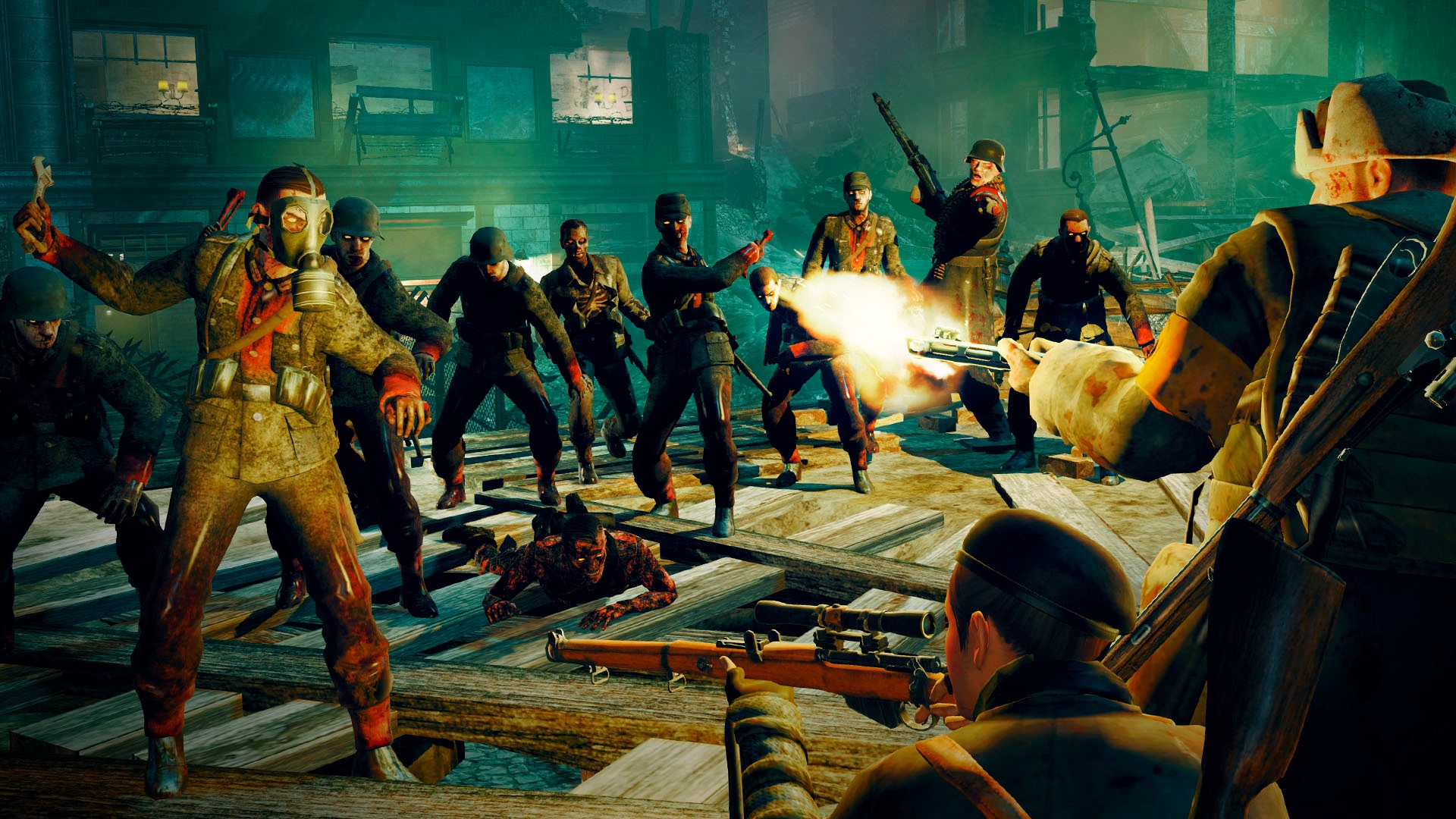 Sold Out Spielesoftware »Zombie Army Trilogy (Code in a Box) - [Nintendo Switch]« Nintendo Switch