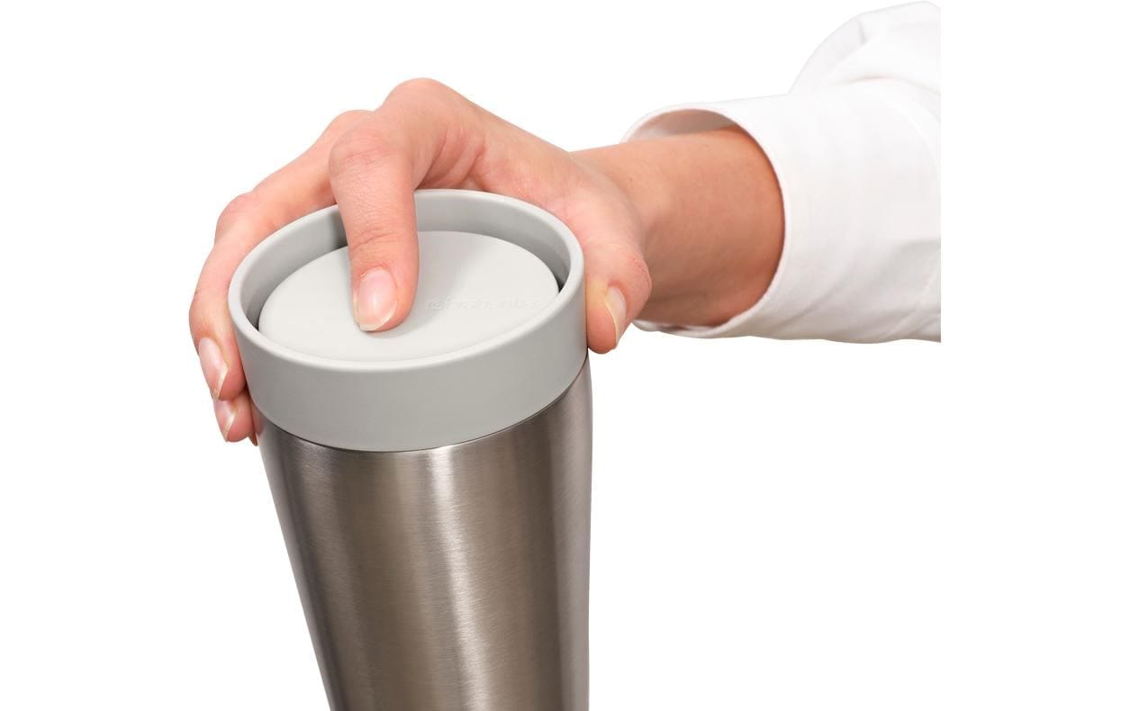 Brabantia Thermobecher »Make & Take 200 ml, Hellgrau/Silber«