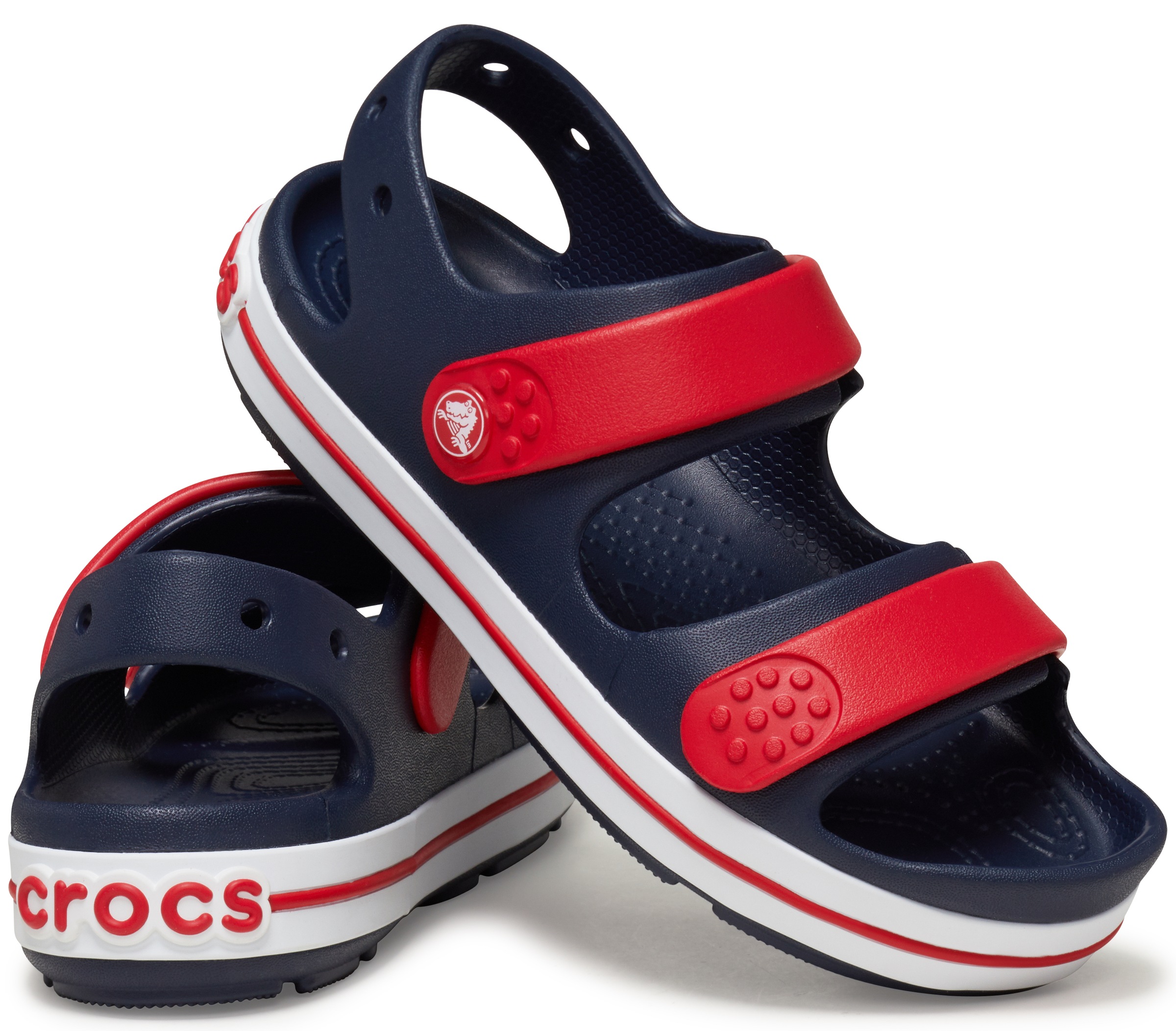 Crocs Badesandale »Crocband Cruiser Sandal«, Sommerschuh, Sandalette, Riemchensandale, mit Fersenriemen