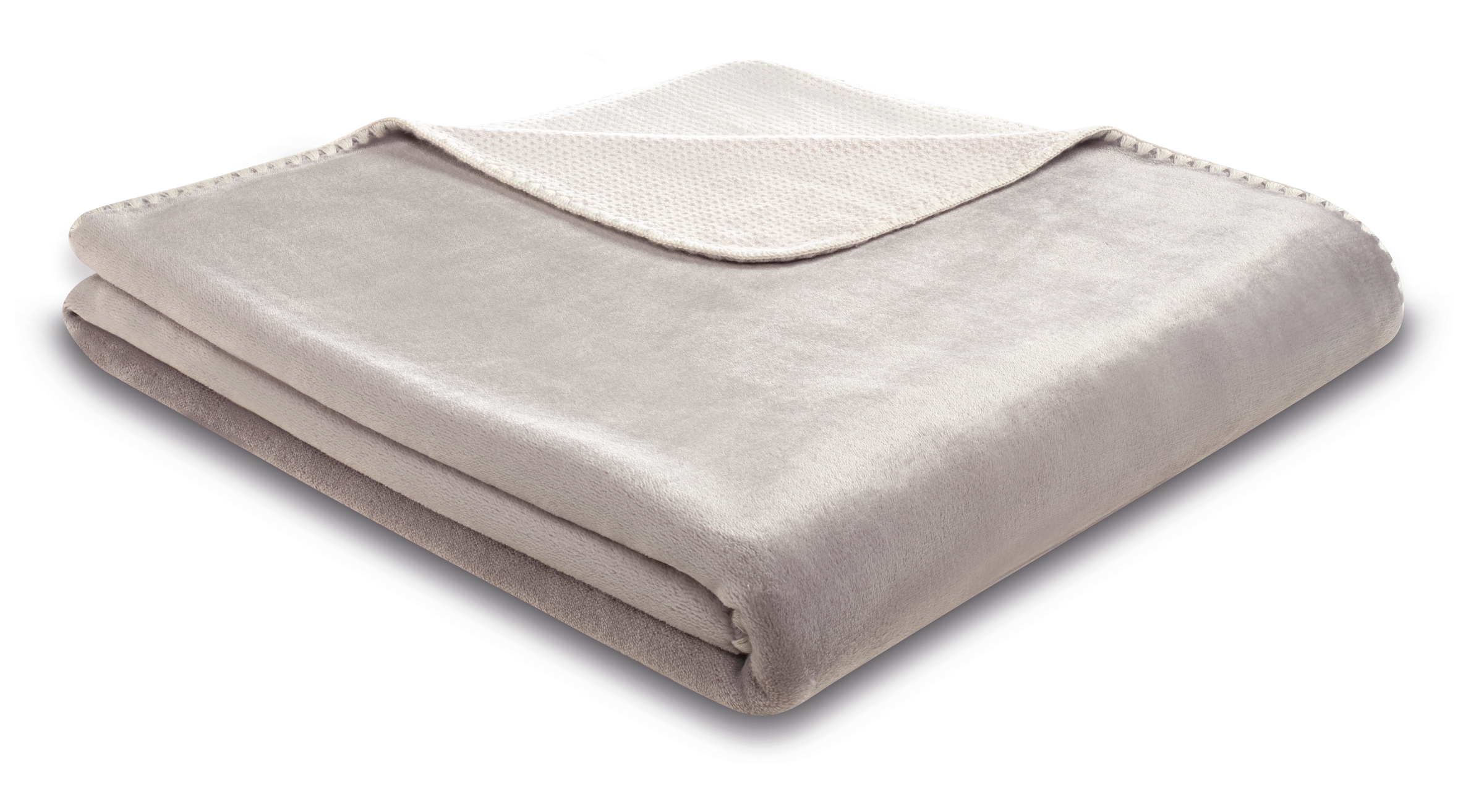 Biederlack Wohndecke »Soft&Cosy« mit verspieltem Muschelsaum