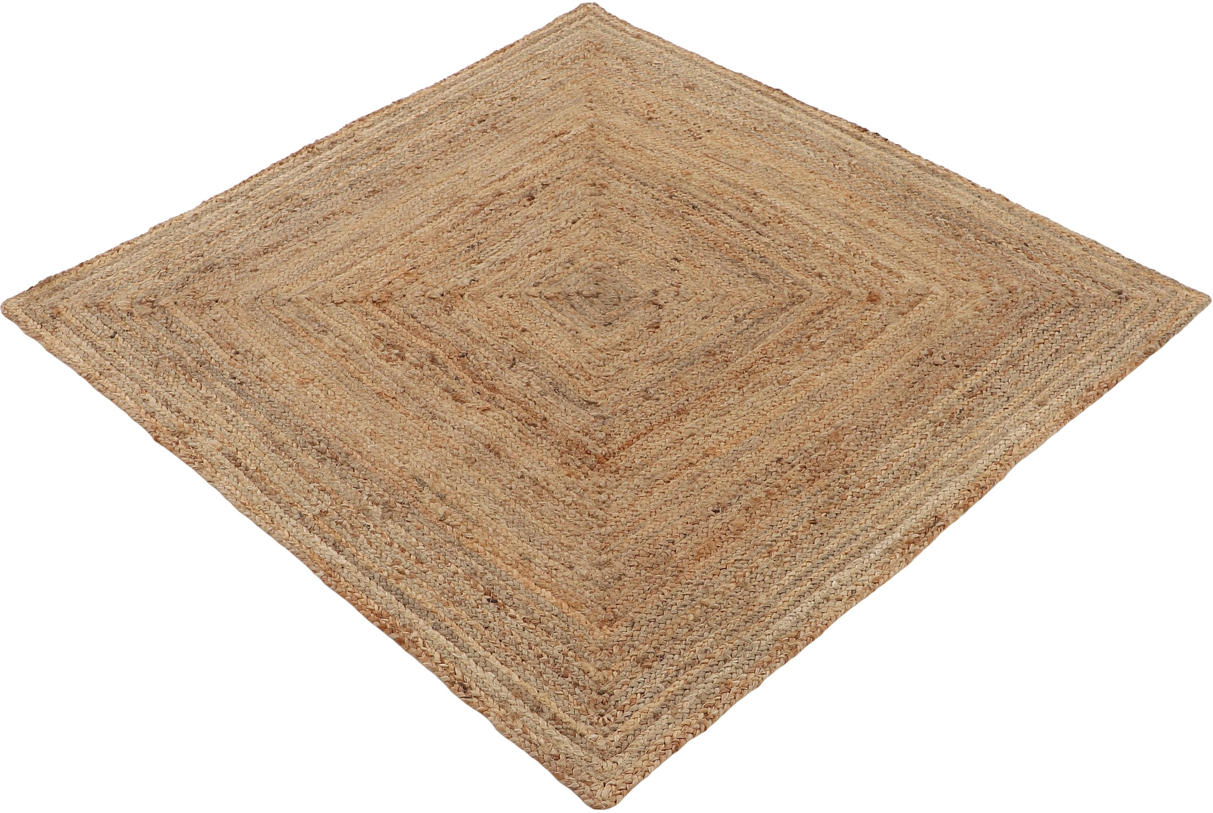 quadratisch aus Jute, bequem bestellen rechteckig, Juteteppich schnell Teppich Läufer Wendeteppich als und »Nele und 100% geflochtener carpetfine Naturfaser«,