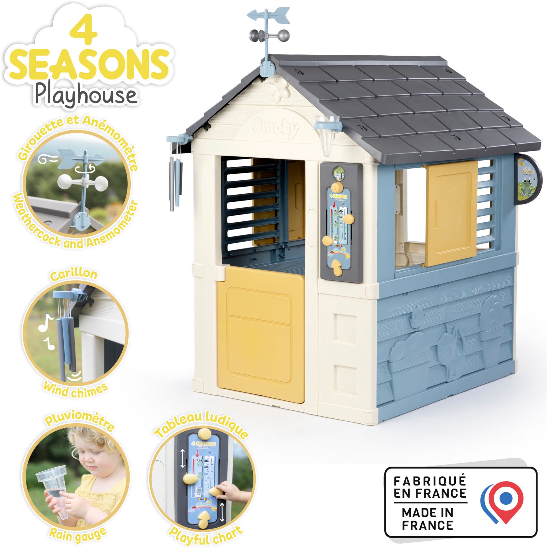 Smoby Spielhaus »4-Seasons«, Made in Europe