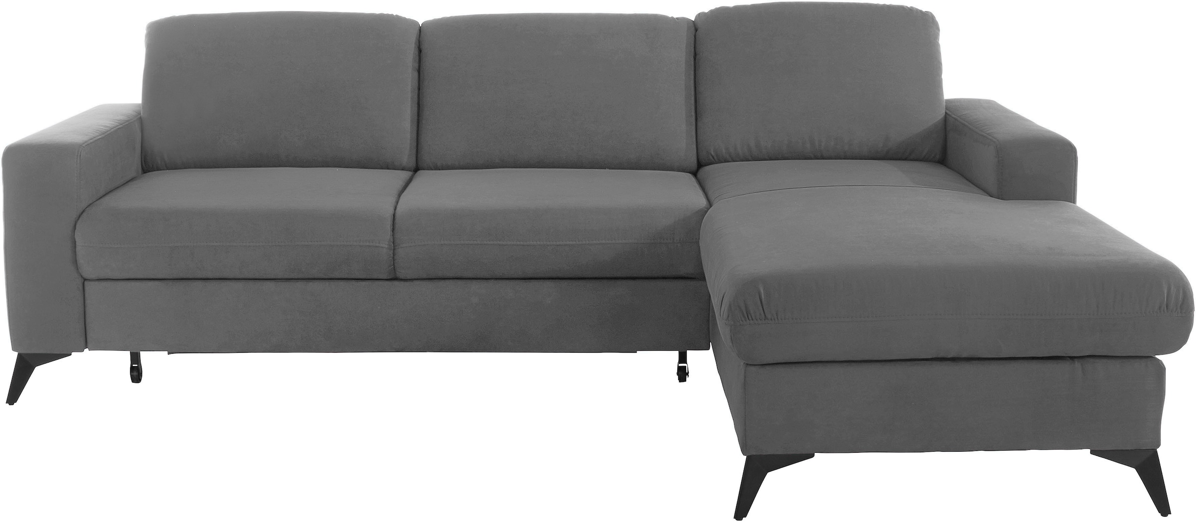 Places of Style Ecksofa "Lolland L-Form", Wahlweise mit Bettfunktion und Be günstig online kaufen