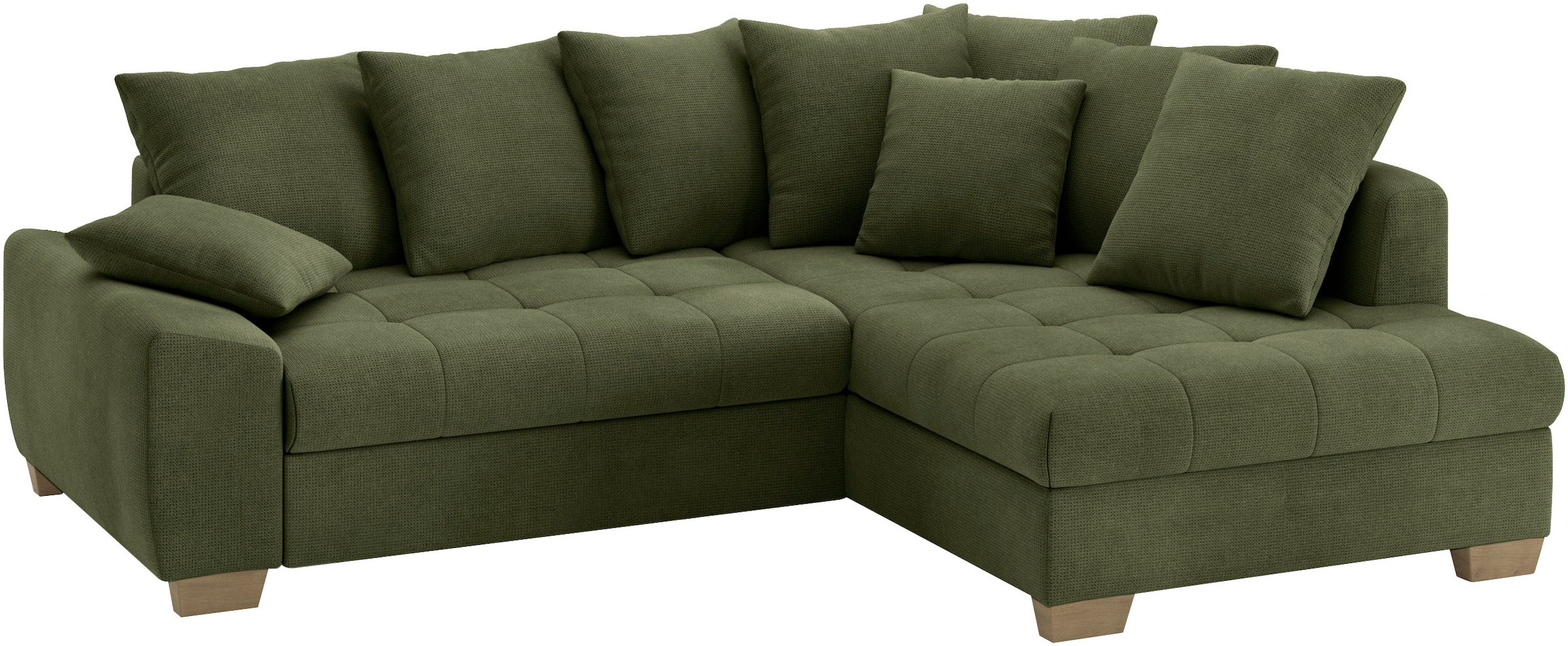 Mr. Couch Ecksofa »Nikita II, L-Form«, Wahlweise mit Bettfunktion, Bettkast günstig online kaufen