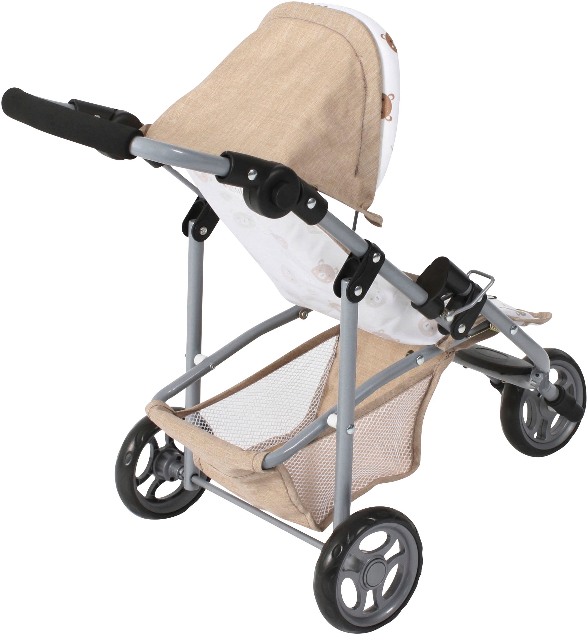 CHIC2000 Puppenbuggy »Jogging-Buggy Lola, Bärchen«, mit klappbarem Verdeck